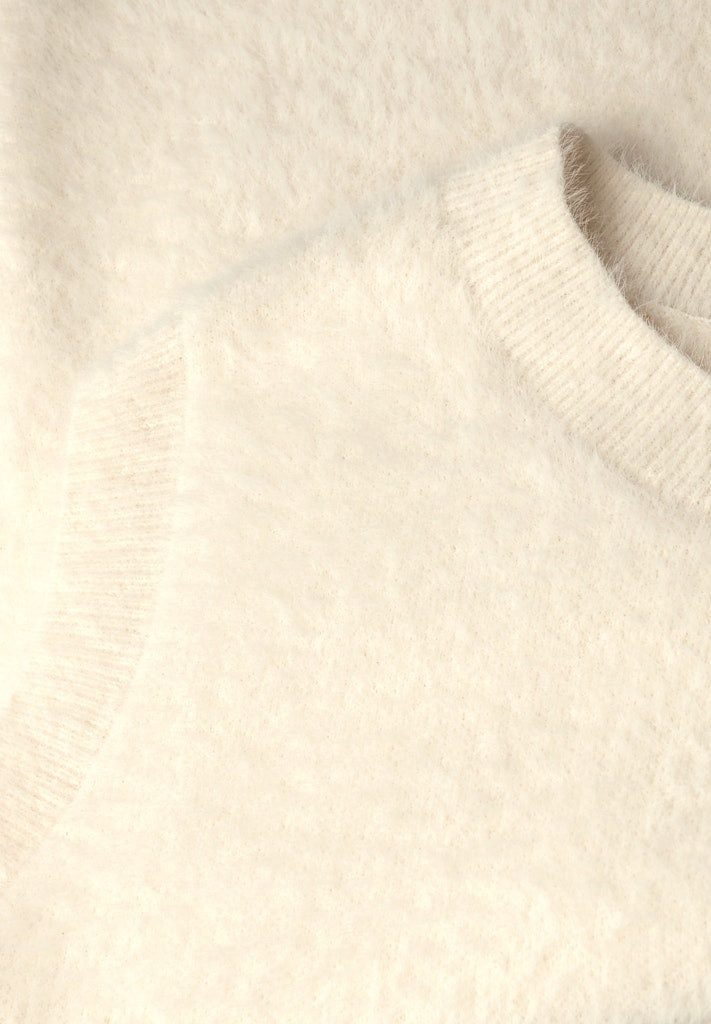 STREET ONE Wollpullover STREET ONE / Da.Strick / LTD QR_ fluffy sleeveless günstig online kaufen