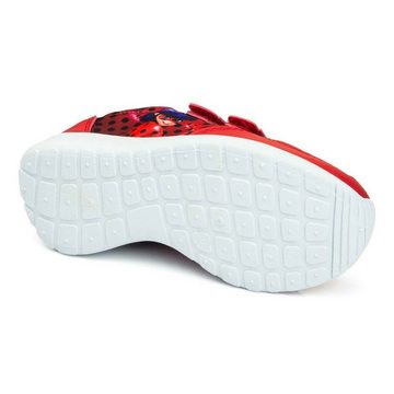 Miraculous - Ladybug Mädchenschuhe Kinder Schuhe Rot Miraculous Gr. 29 - 35 Sneaker Klettverschluss