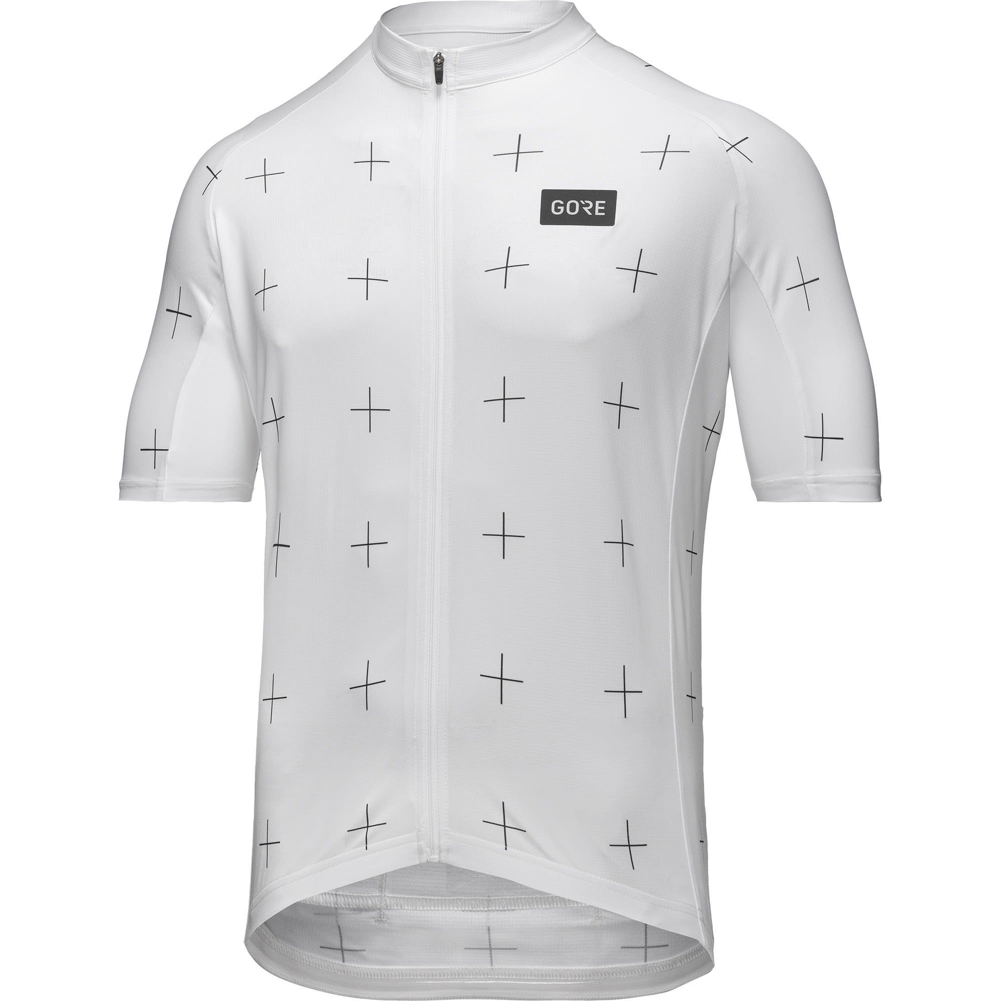 GORE® Wear T-Shirt Gore M Daily Jersey Herren Kurzarm-Shirt White - Black