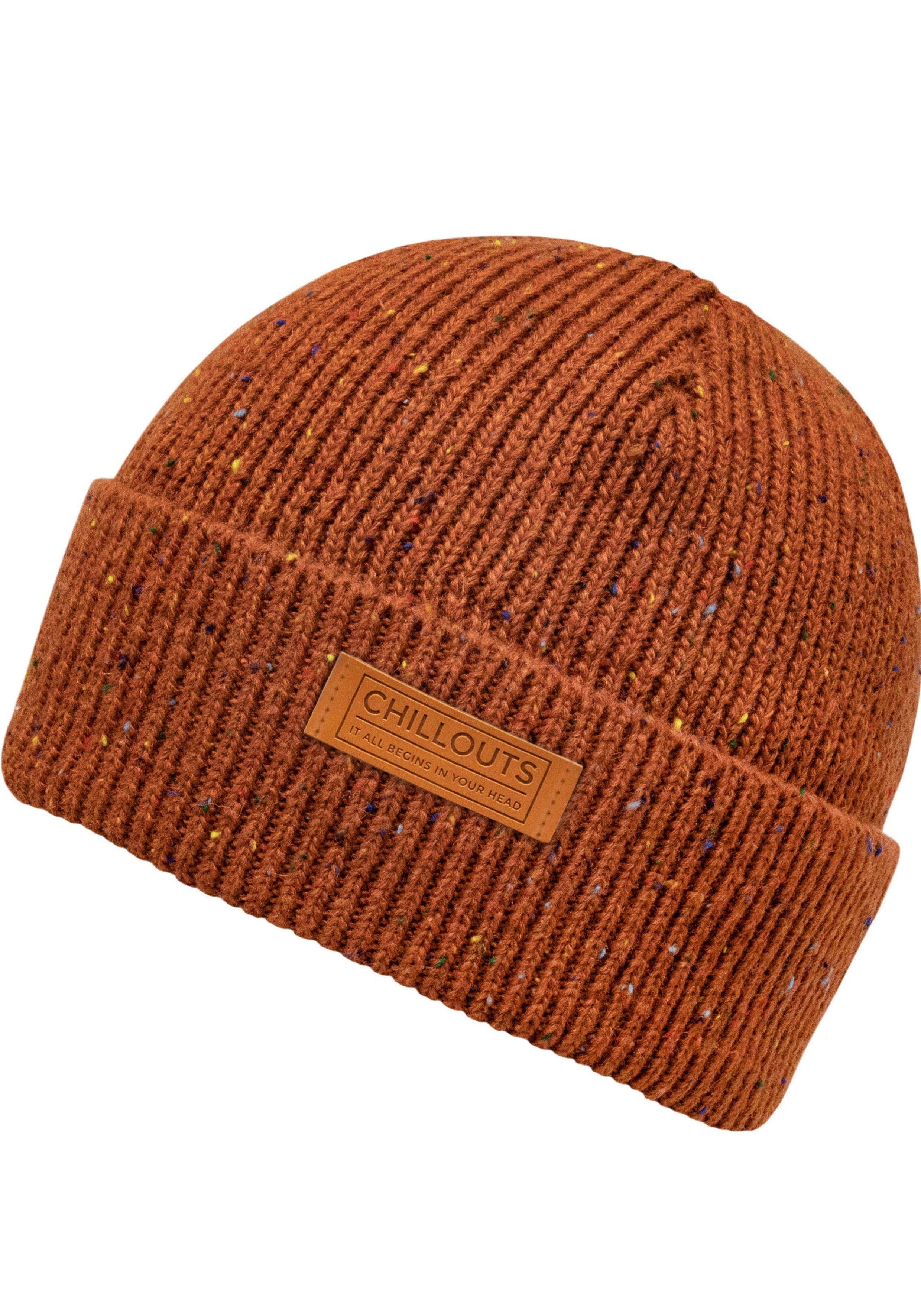 chillouts Strickmütze Brody Hat orange