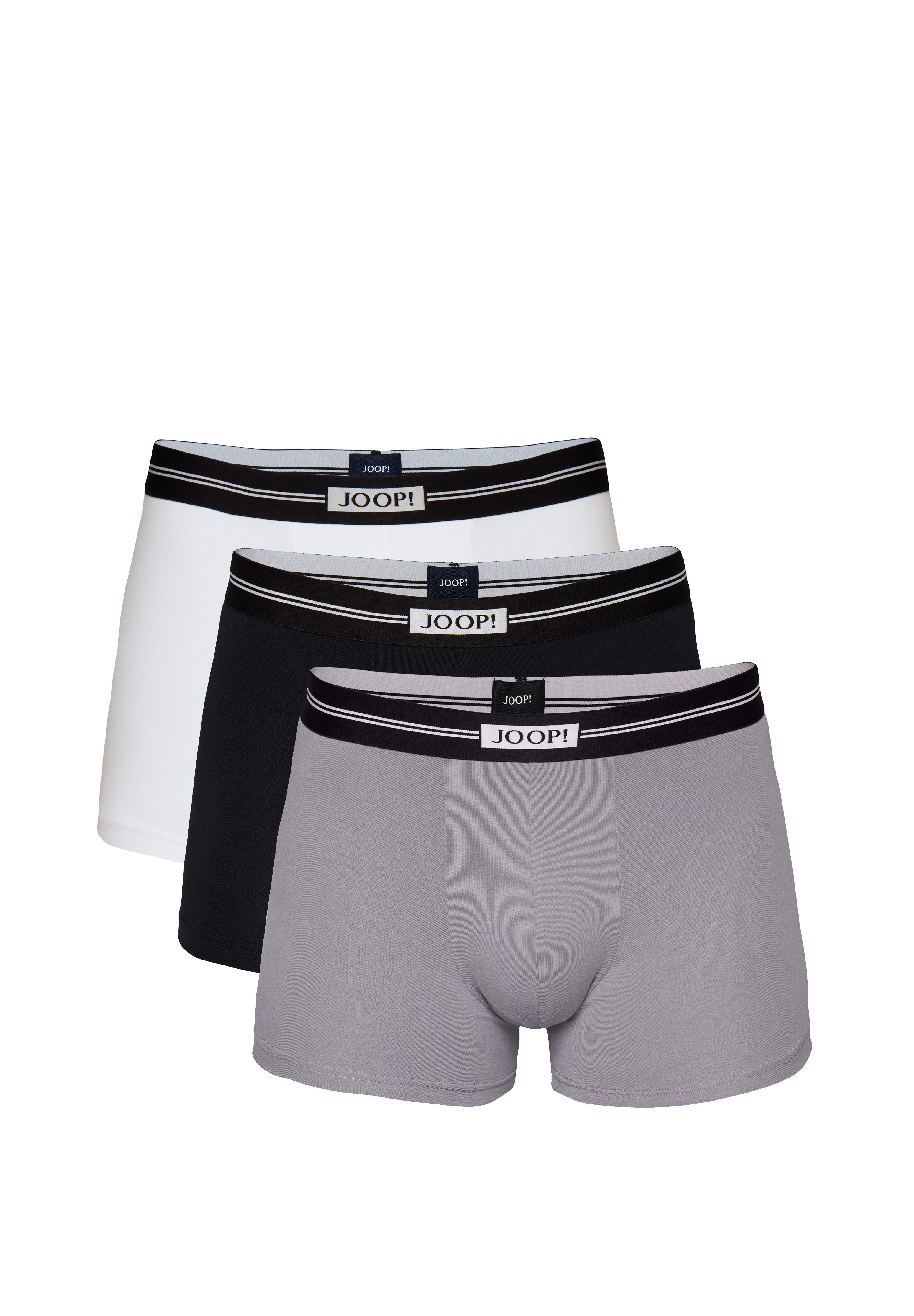 JOOP! Boxershorts Everyday (3er Pack) ohne Eingriff und elastischem Logobund