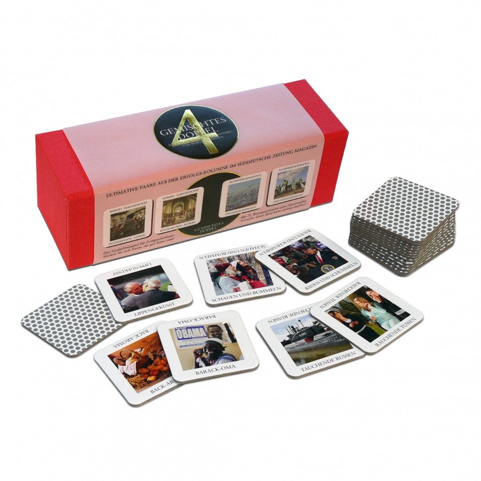 Metermorphosen Spiel, Gemischtes Doppel 4 - Das durchgedrehte Memospiel für Wortakrobaten - deutsch