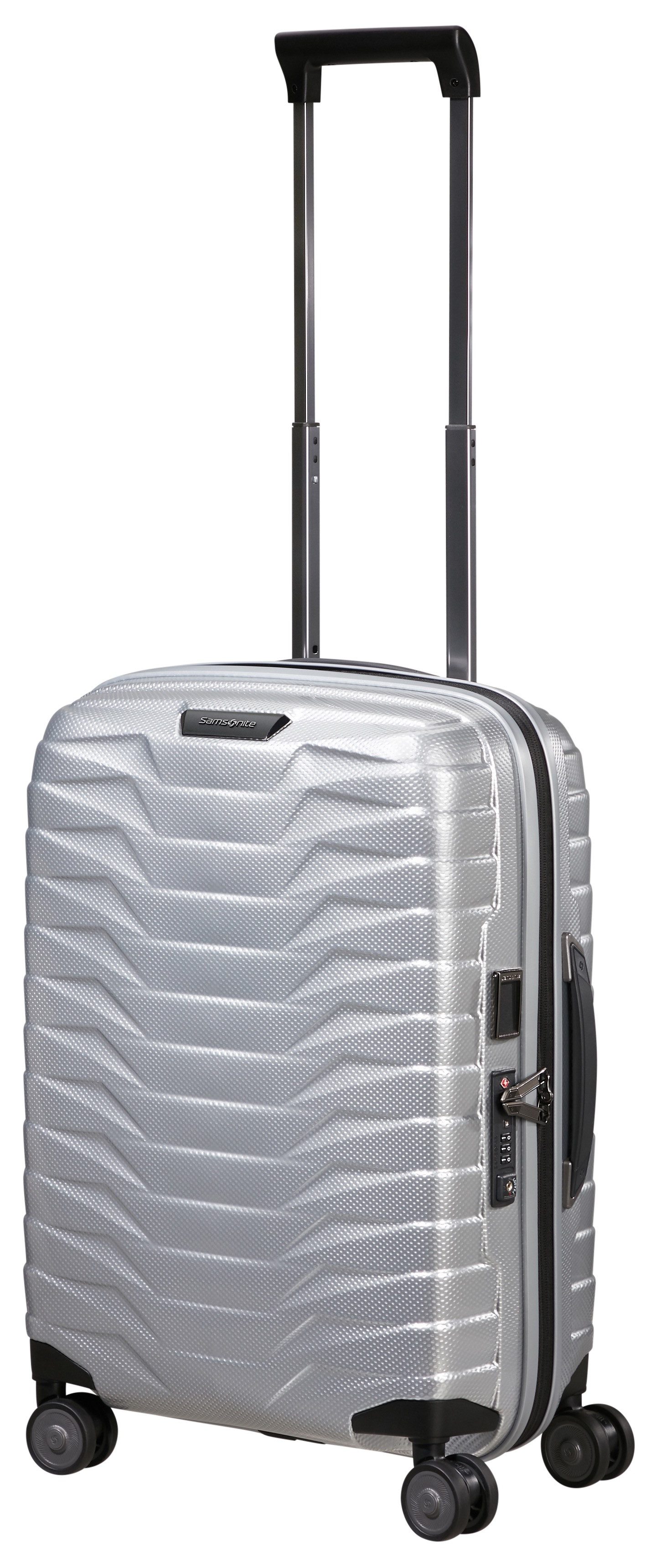 Samsonite Hartschalen-Trolley PROXIS, verschiedene Farben, 4 Rollen, aus Polypropylen, Tragegriff oben und seitlich