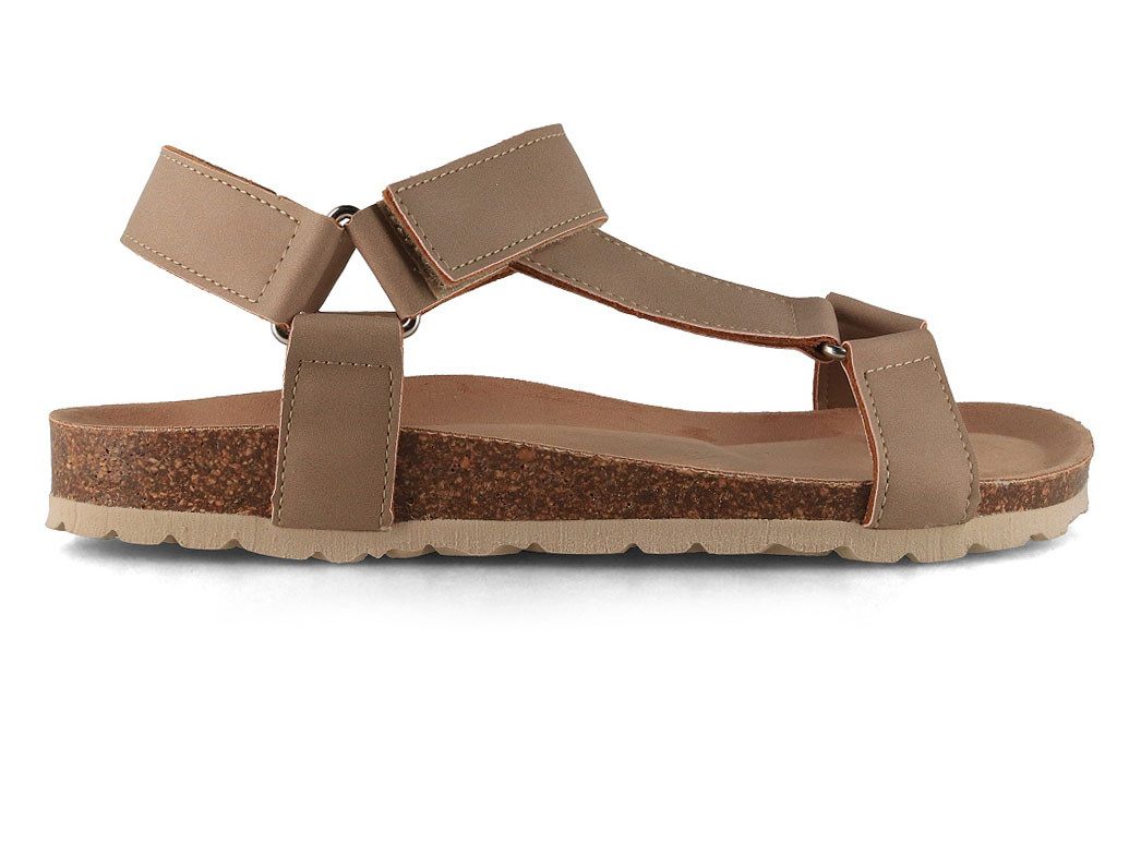 thies Eco Bio Trek Damen Sandalen, elgrey Hausschuh
