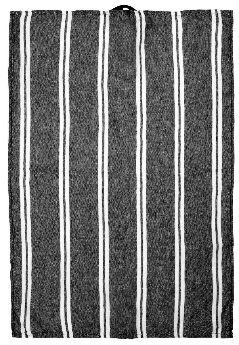 ASA SELECTION Geschirrtuch Geschirrtuch grey columns 50x70cm