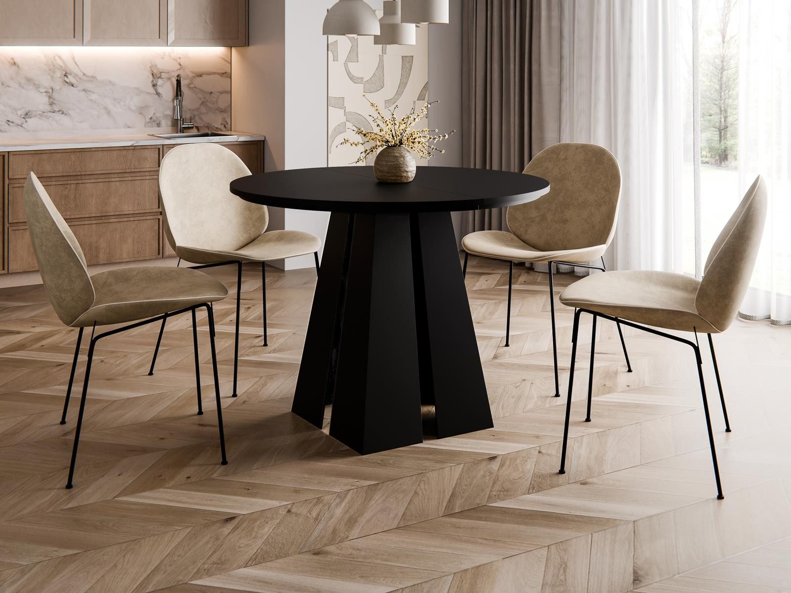 Compleo Esstisch Ø: 100cm oder 120 günstig online kaufen