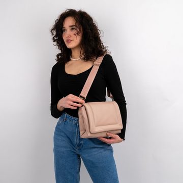 Expatrié Umhängetasche Zoe Medium Handtasche Damen Stylische Tasche, Veganes Kunstleder, Verstellbarer Schultergurt