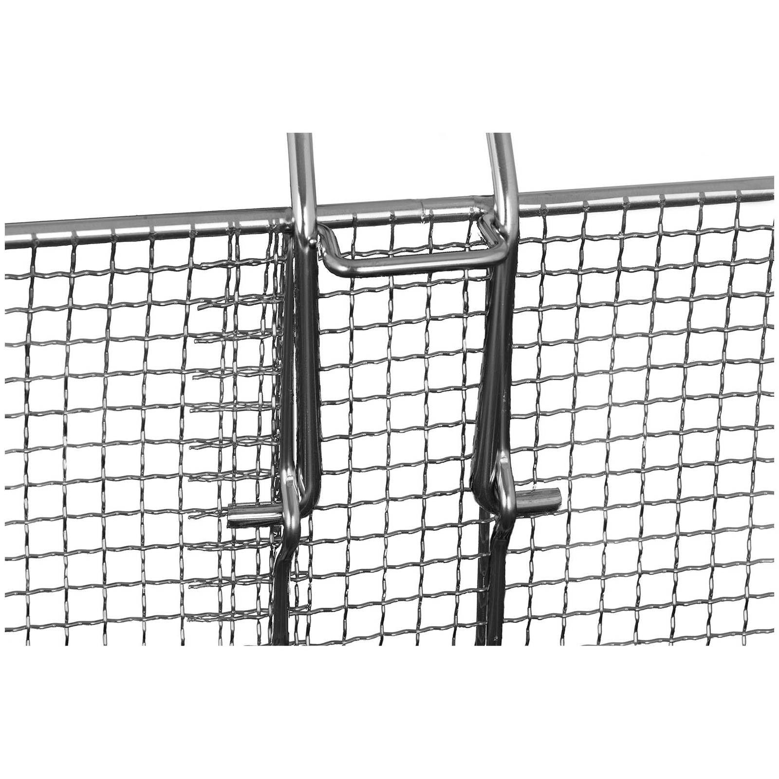 Royal Catering Frittiereinsatz Frittierkorb Fritteusenkorb Für 10 L Fritteusen 22 X 20 X 10 cm