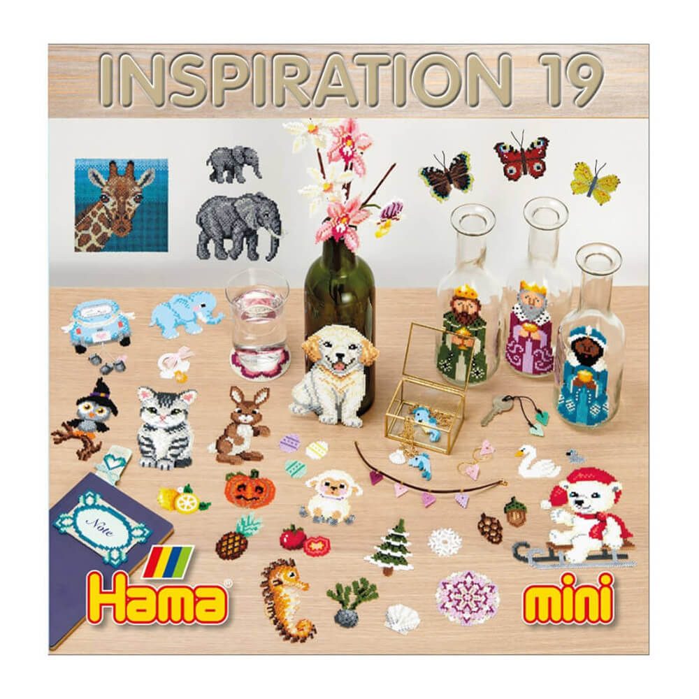 Hama Perlen Bügelperlen Hama Inspirationen 19 für Mini-Bügelperlen