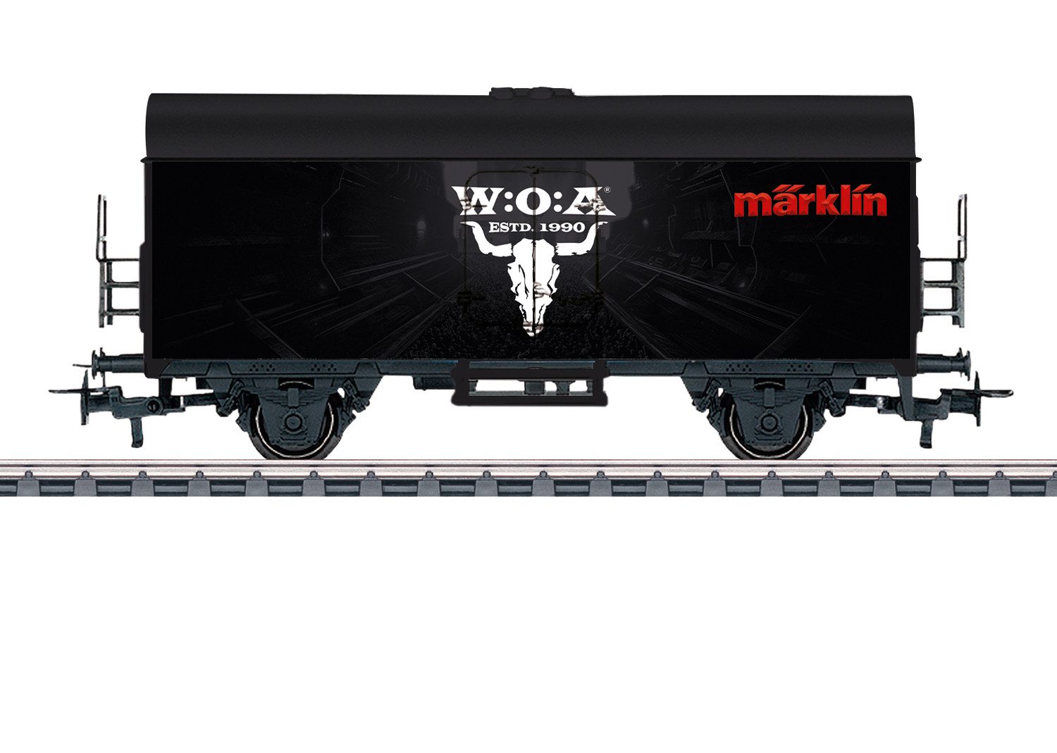 Märklin Güterwagen Märklin H0 44293 gedeckter Güterwagen Kühlwagen Wacken 2025 "W:O:A...