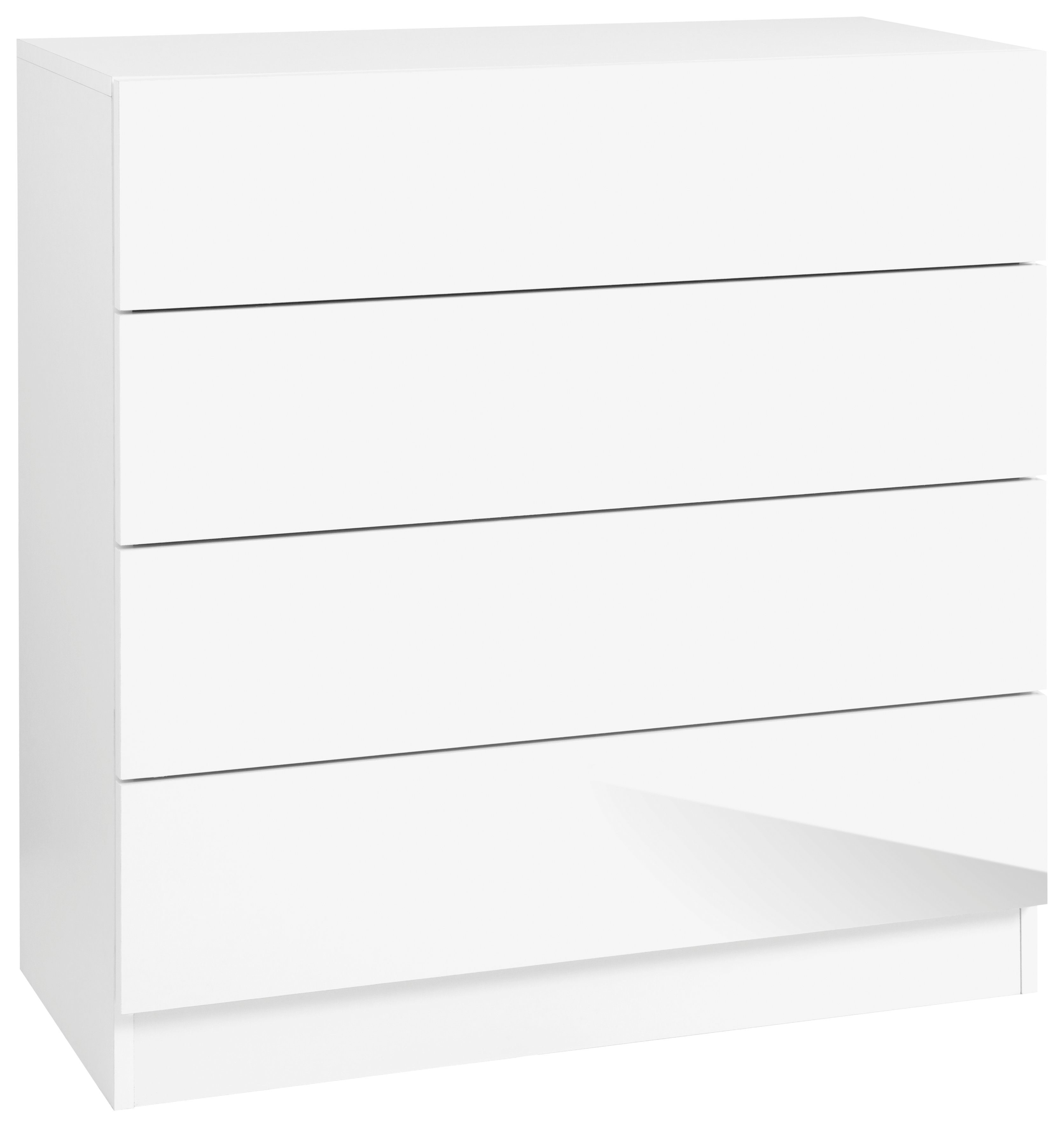 weiß matt/weiß Hochglanz