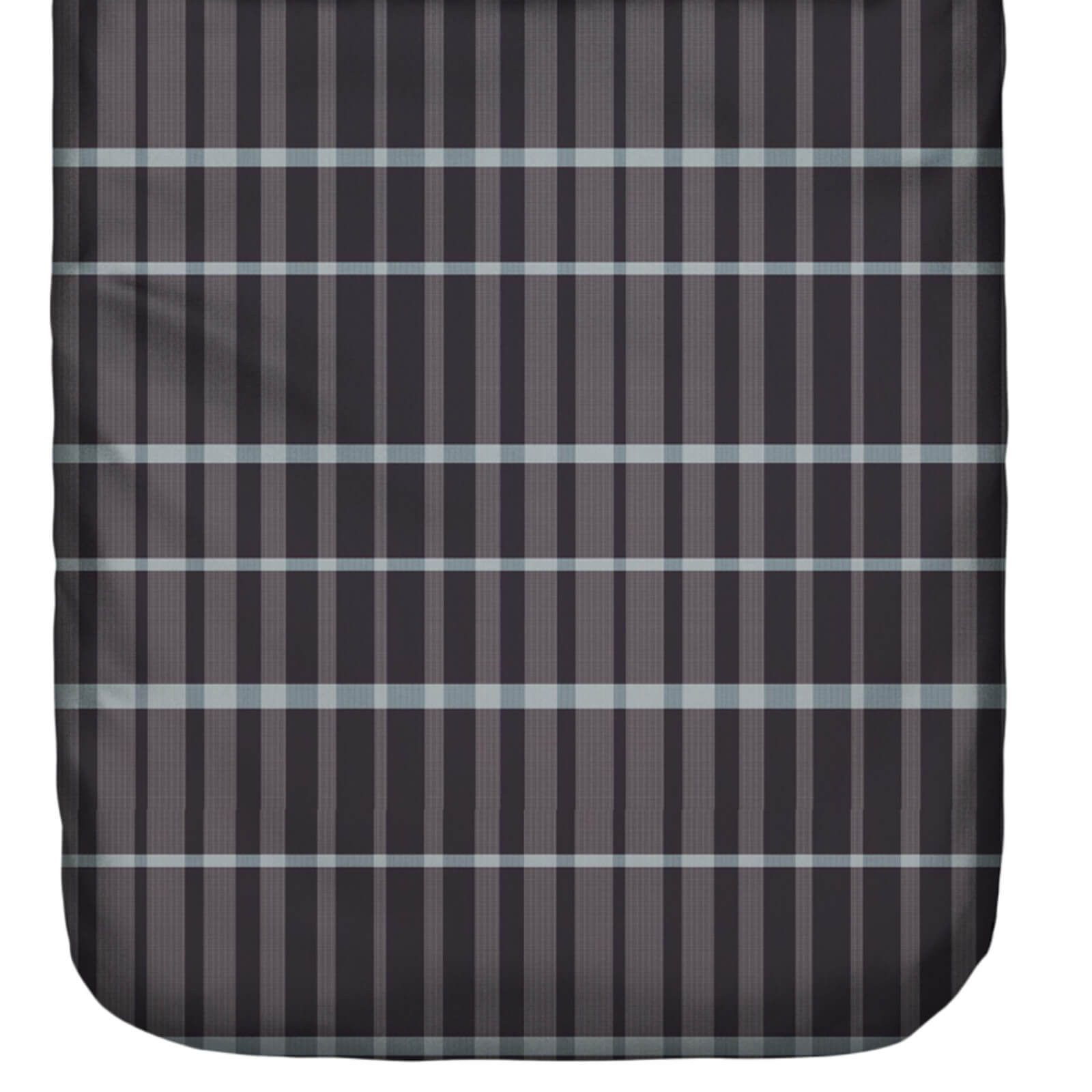 Essenza Bettwäsche Zusatzkissenbezug Thori Dark Navy, Flanell, 1 teilig, Kariert, Streifen, Linien