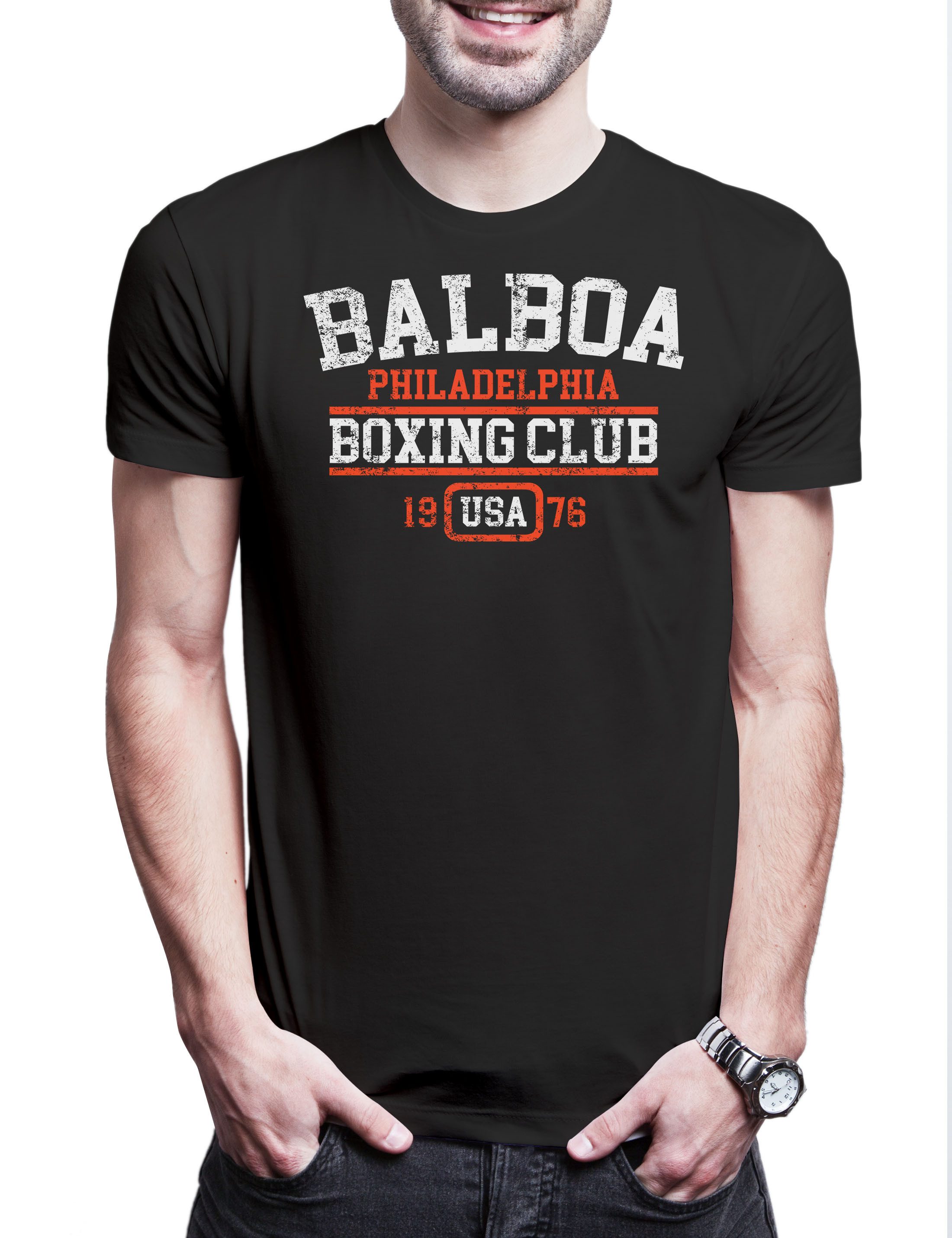 Print-Shirt Balboa Boxing Club Herren T-Shirt Tommy Gym Rocky Haven Adrian Boxer