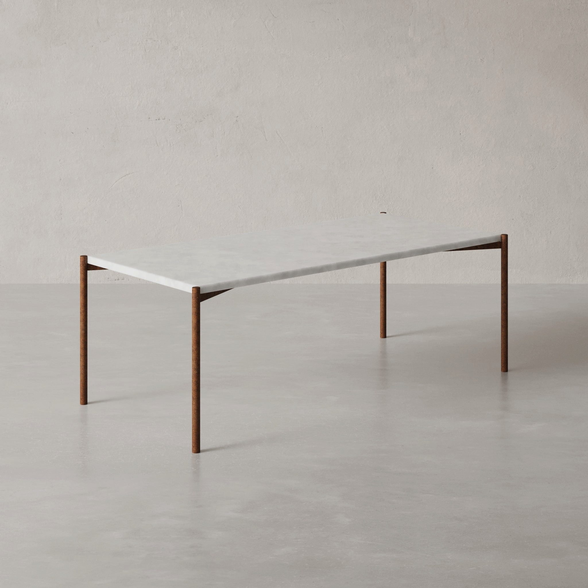 MAGNA Atelier Couchtisch Rom Marmor Couchtisch eckig, Einzigartiges Design