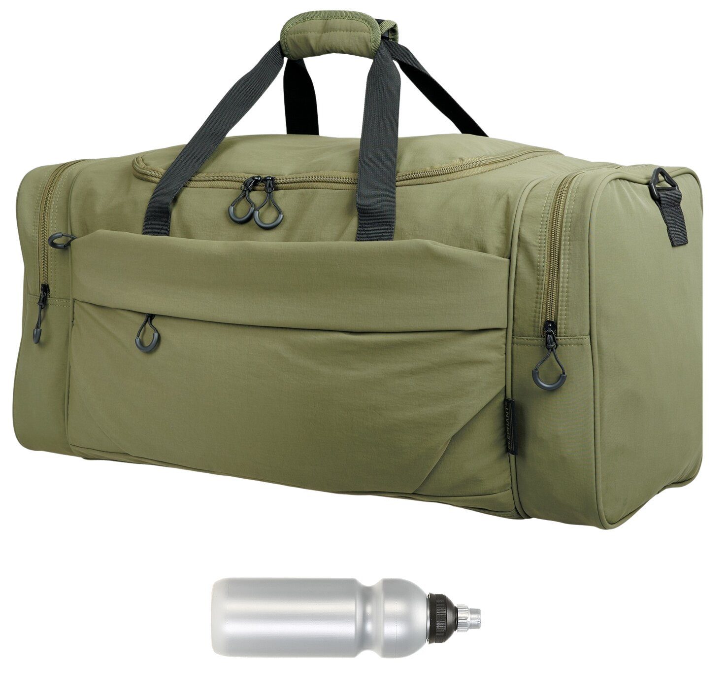 ELEPHANT Sporttasche groß Saunatasche Reisetasche Porto XL 69 cm, 55 Liter Gym Tasche Fußballtasche XXL + Trinkflasche