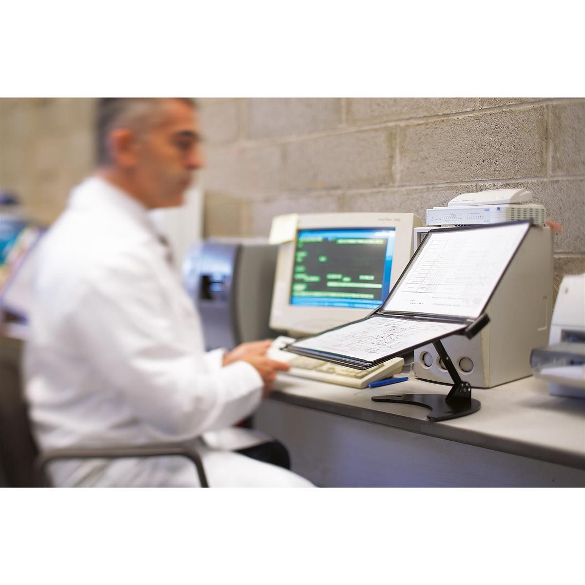 Tarifold Fächermappe 3D 475157 DIN A4 schwarz mit 5 St. Sichttafeln