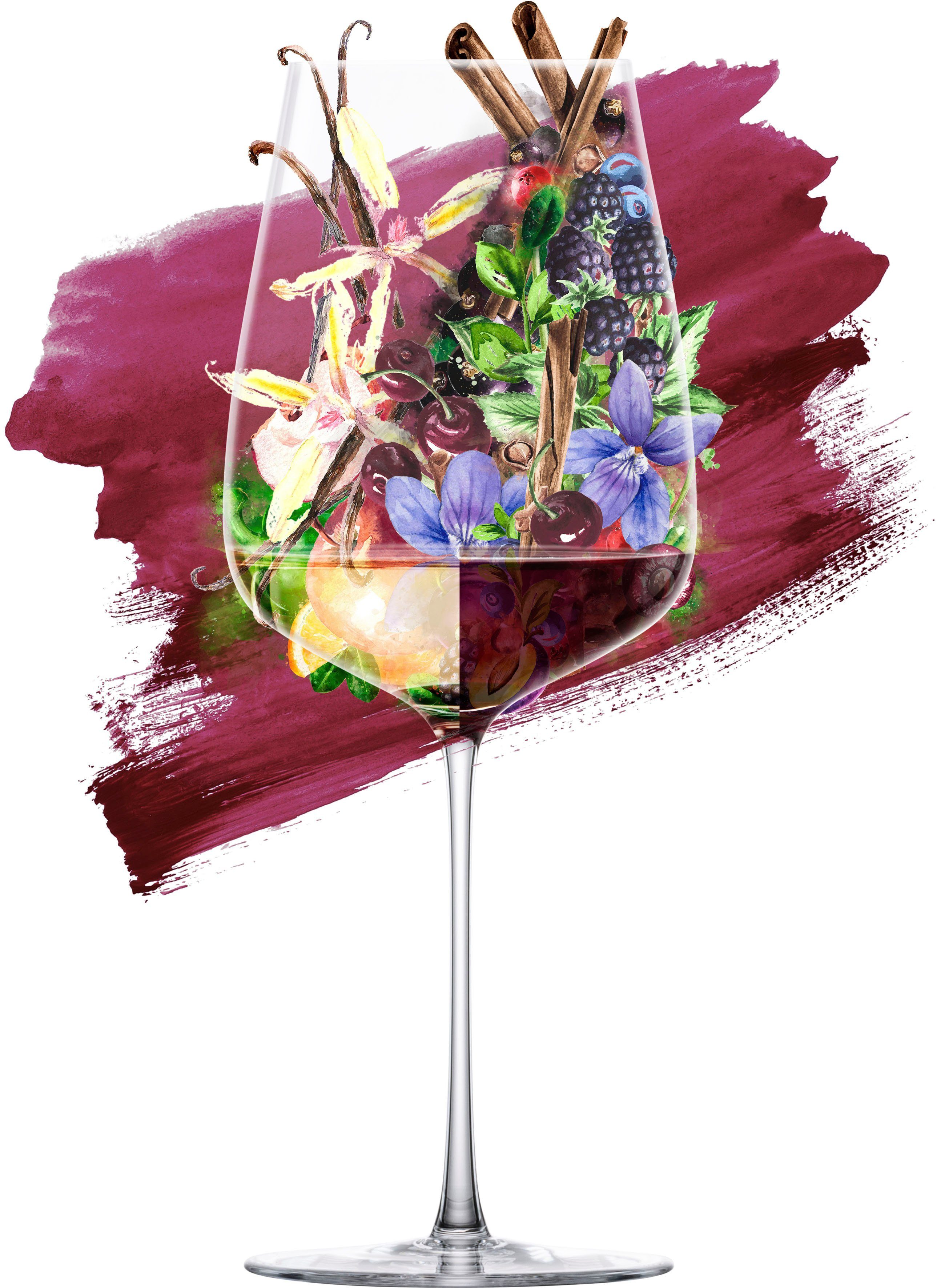 Eisch Germany Gläser-Set ESSENCA SENSISPLUS, 3-tlg., Kristallglas, Tasting Set, 3-teilig, Made in Germany