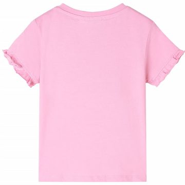 vidaXL T-Shirt Kinder-Kurzarmshirt Hellrosa 128