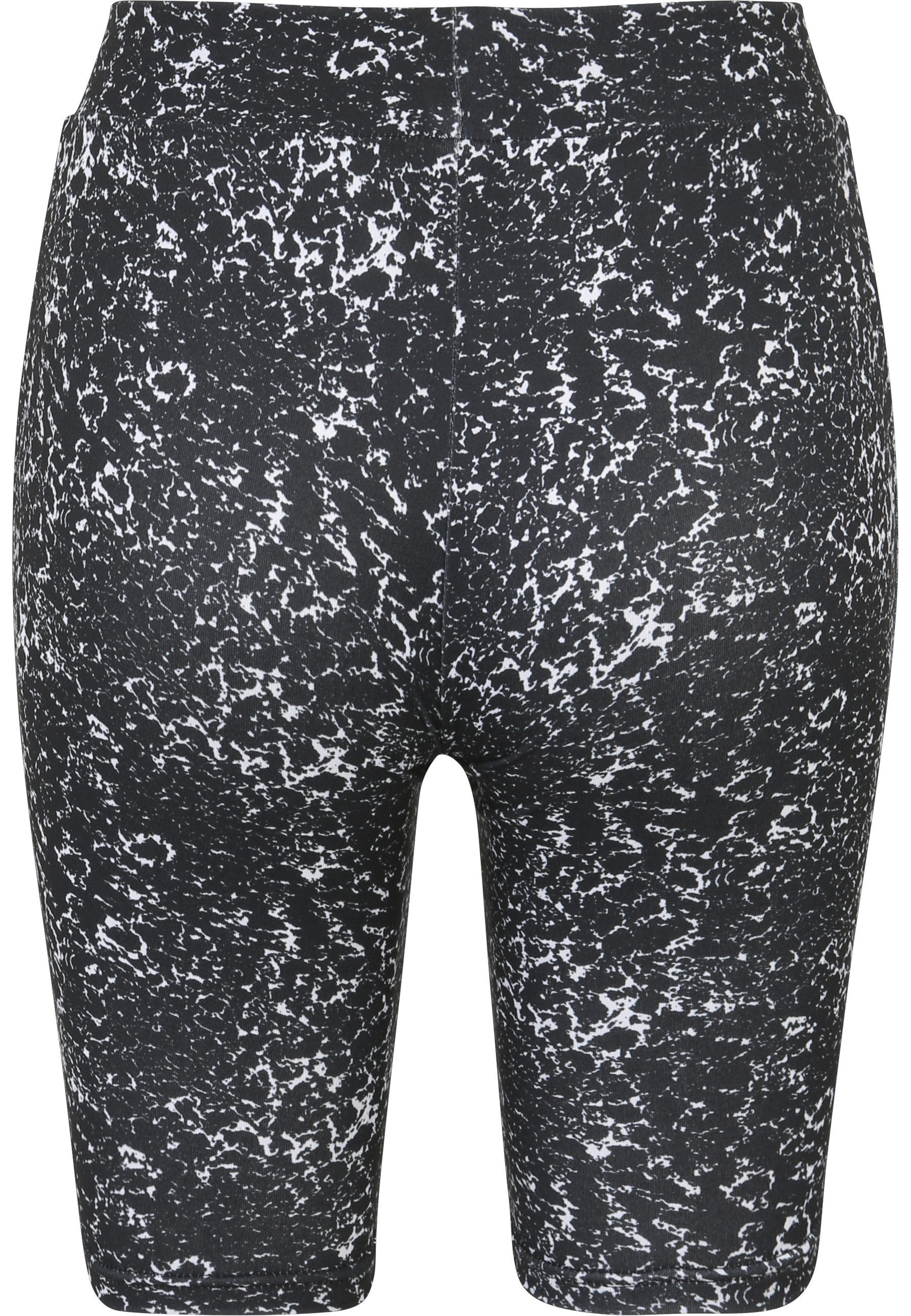 URBAN CLASSICS Stoffhose Urban Classics Damen Ladies AOP Cycle Shorts 2-Pack (1-tlg)