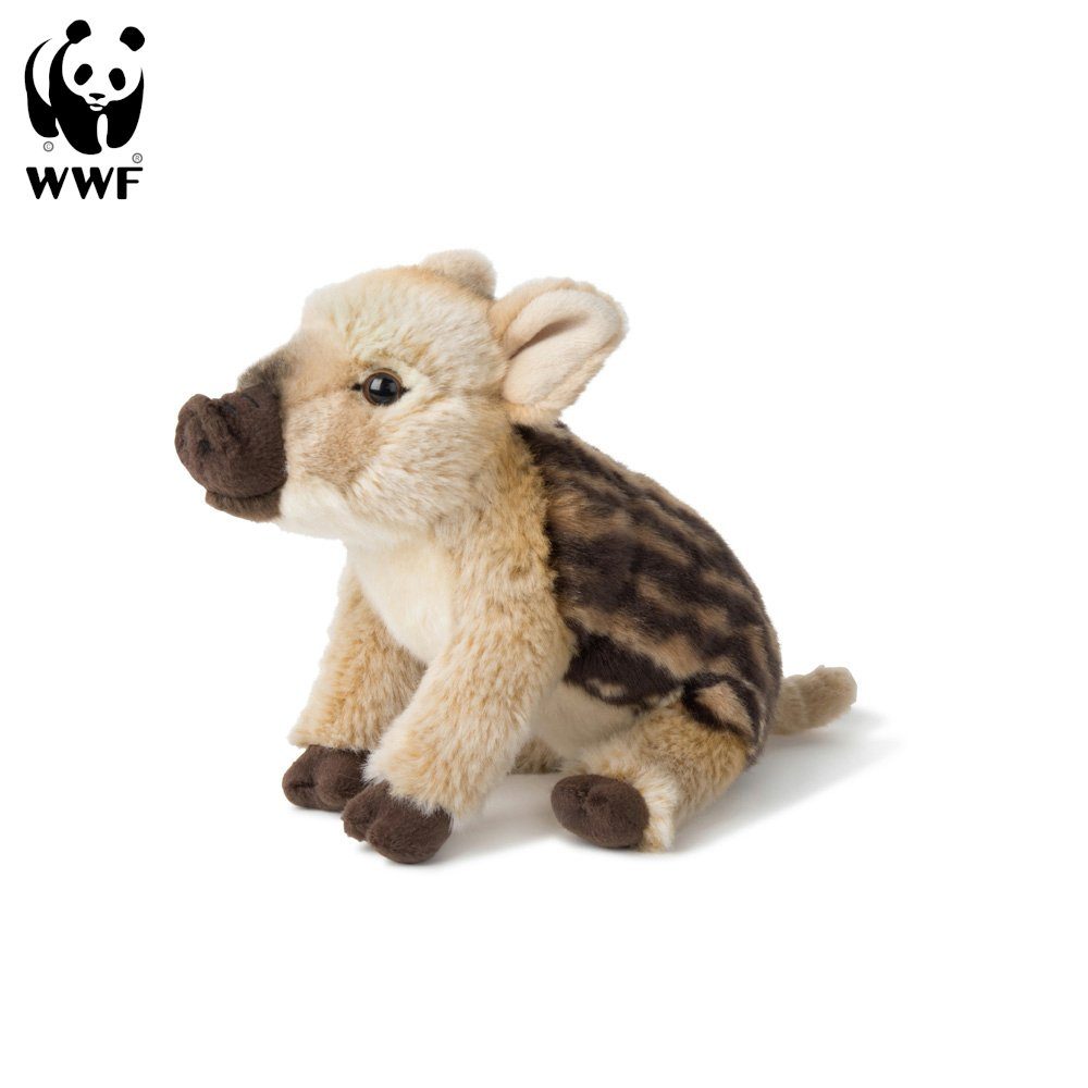 WWF Kuscheltier Plüschtier Wildschwein Frischling (23cm), stehend
