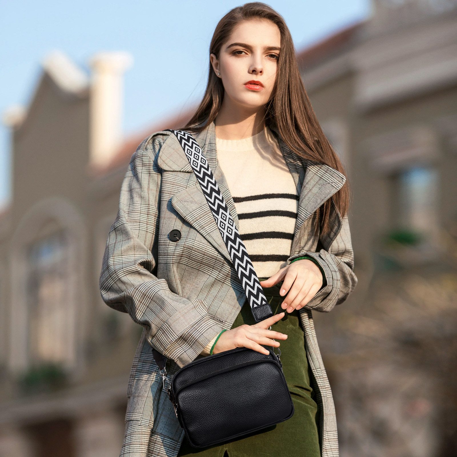 Fassiona Umhängetasche Damen Handy Umhängetasche Echtes günstig online kaufen