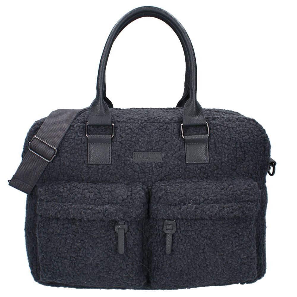 Vadobag Wickeltasche Große Graue Baby Teddy Wickeltasche mit Wickelunterlage Kidzroom – Bild 2 von 5