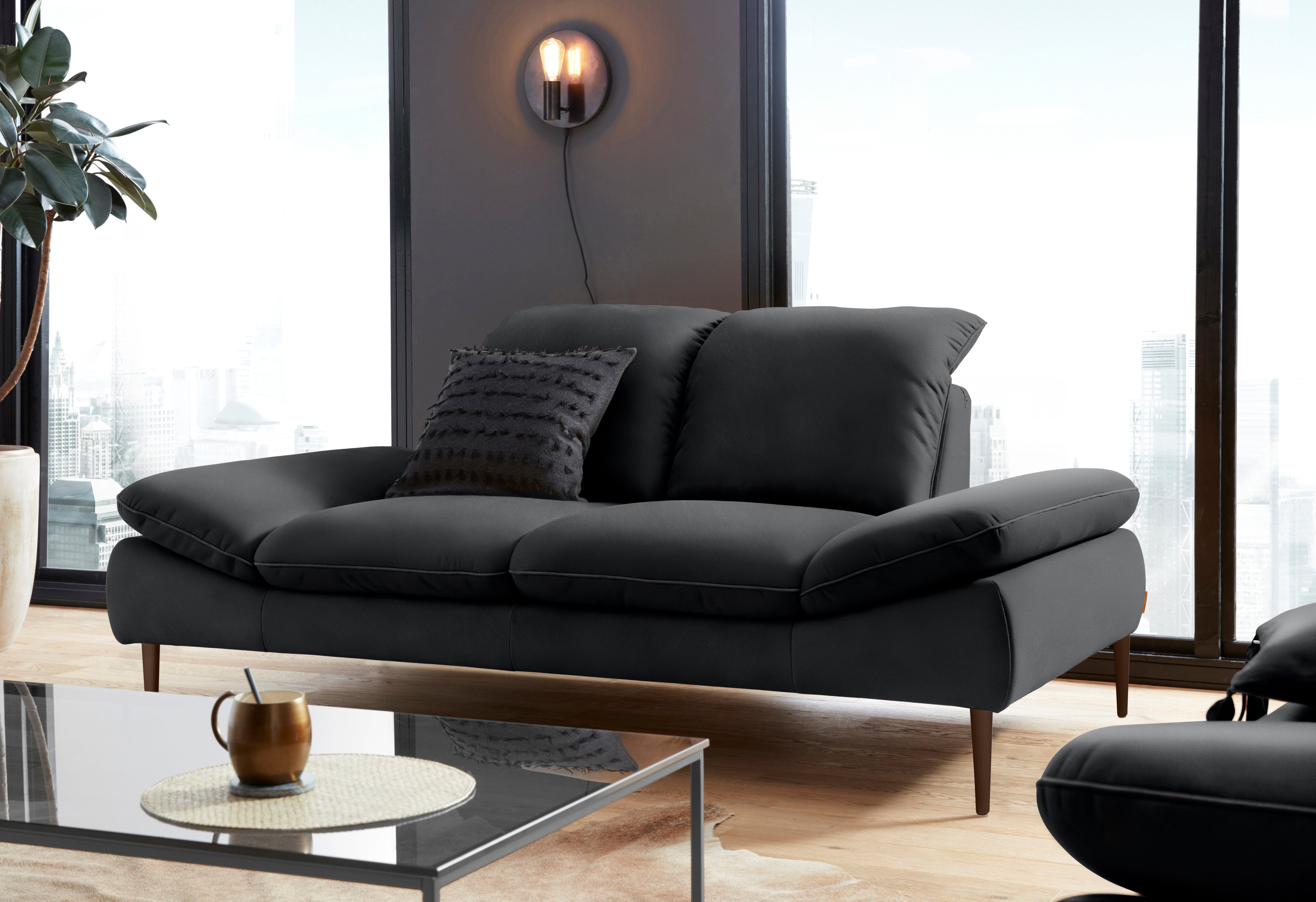 W.SCHILLIG 2-Sitzer "enjoy&MORE", Sitztiefenverstellung, Füße bronze pulver günstig online kaufen