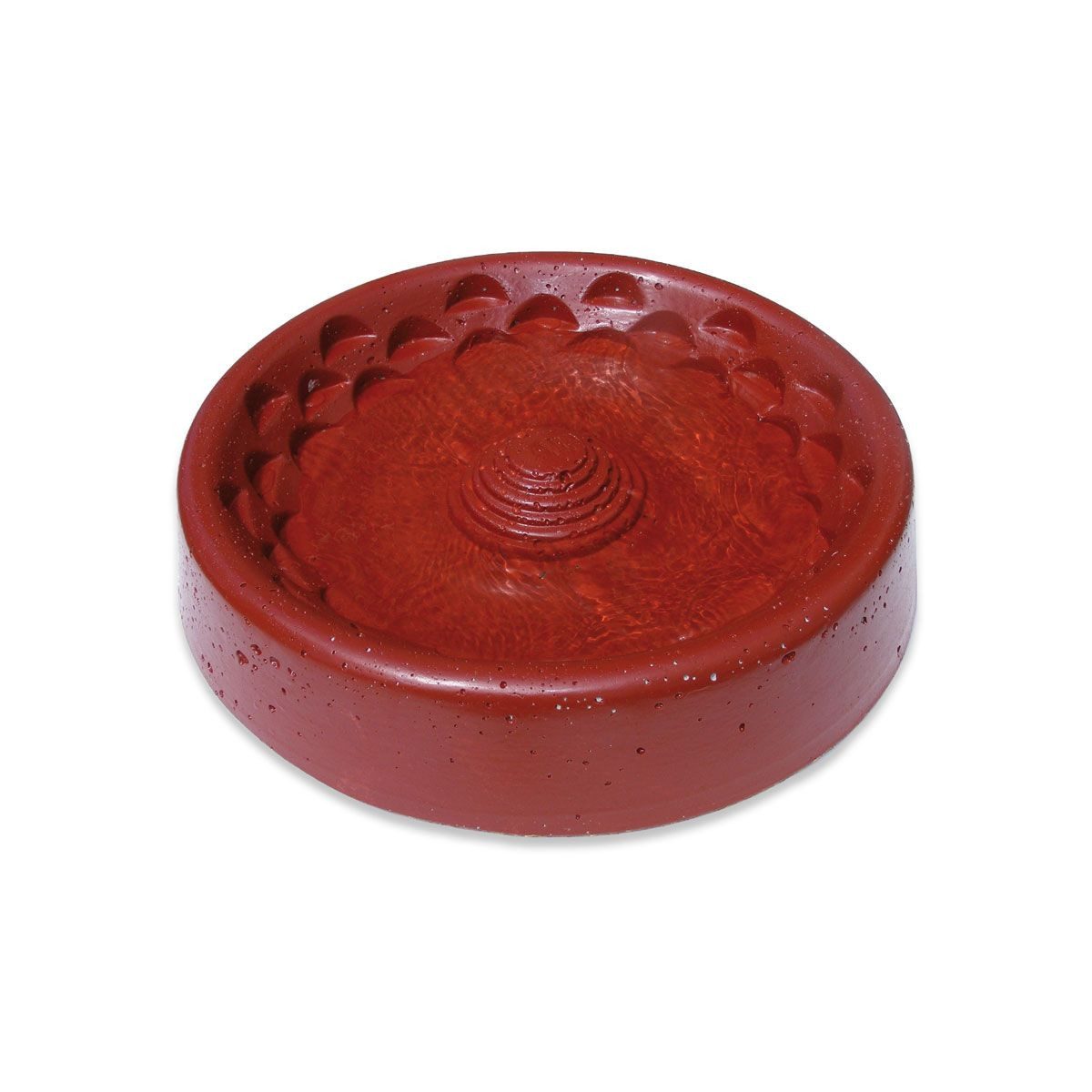 Schwegler Vogeltränke Insekten- Vogeltränke aus Holzbeton Ø 50 cm rot Naturschutzprodukt