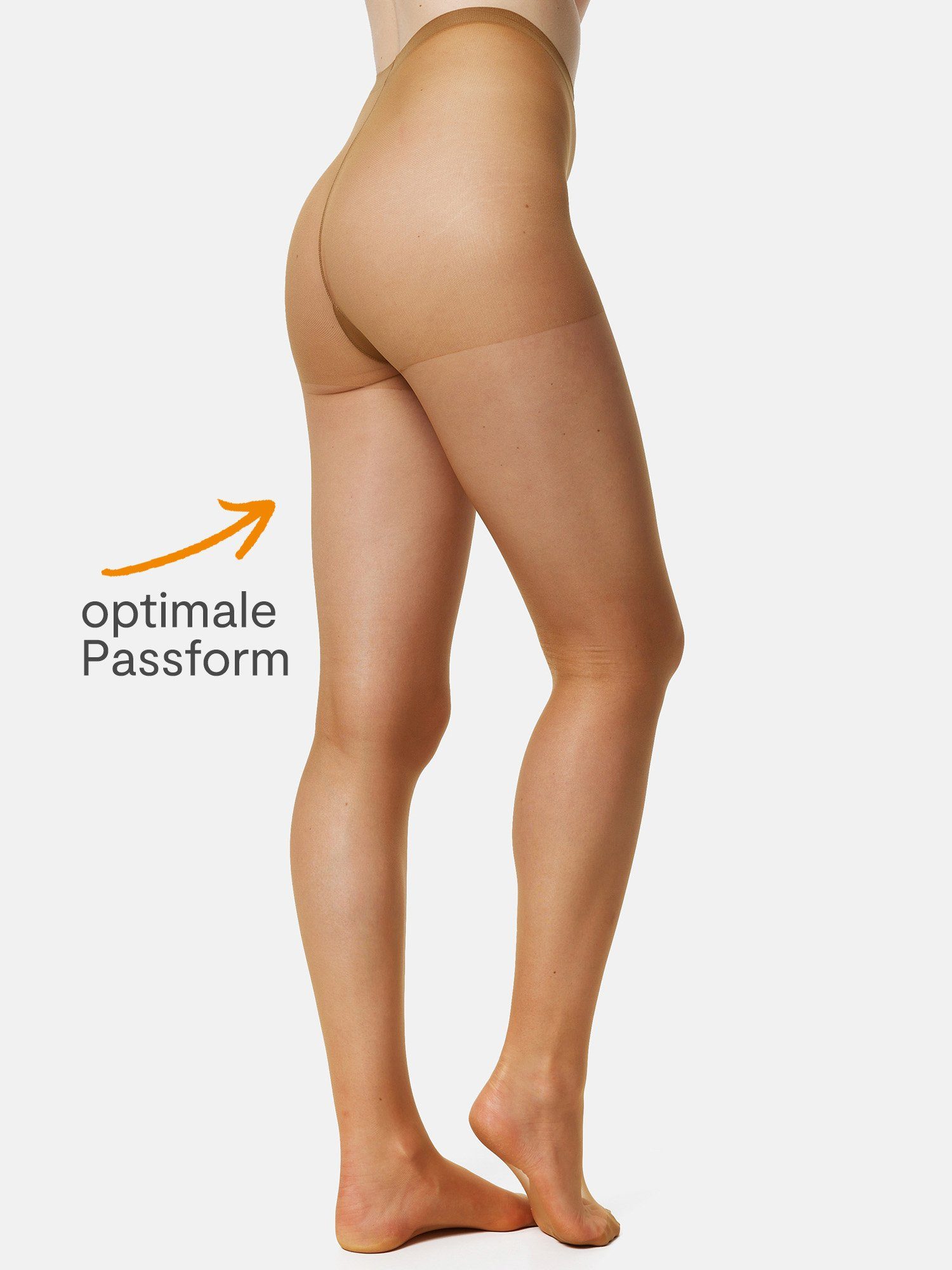 Nur Die Feinstrumpfhose Seidenfein 15 DEN Damen (1er/3er/6er/9er Pack 1 St) nylon transparent Fein-strumpfhose durchsichtig frauen multipack glanz