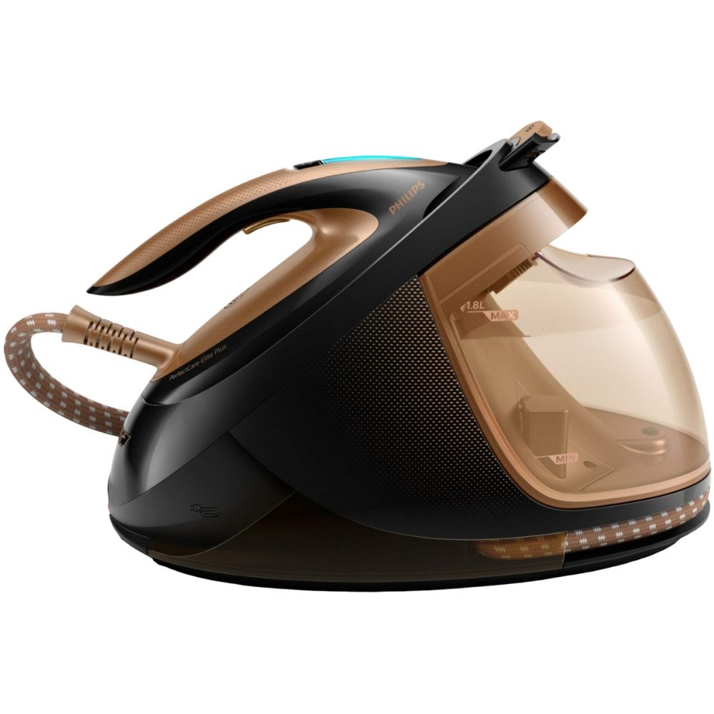 Philips Dampfbügelstation GC9682/80 PerfectCare Elite Plus - Dampfbügelstation - schwarz/bronze