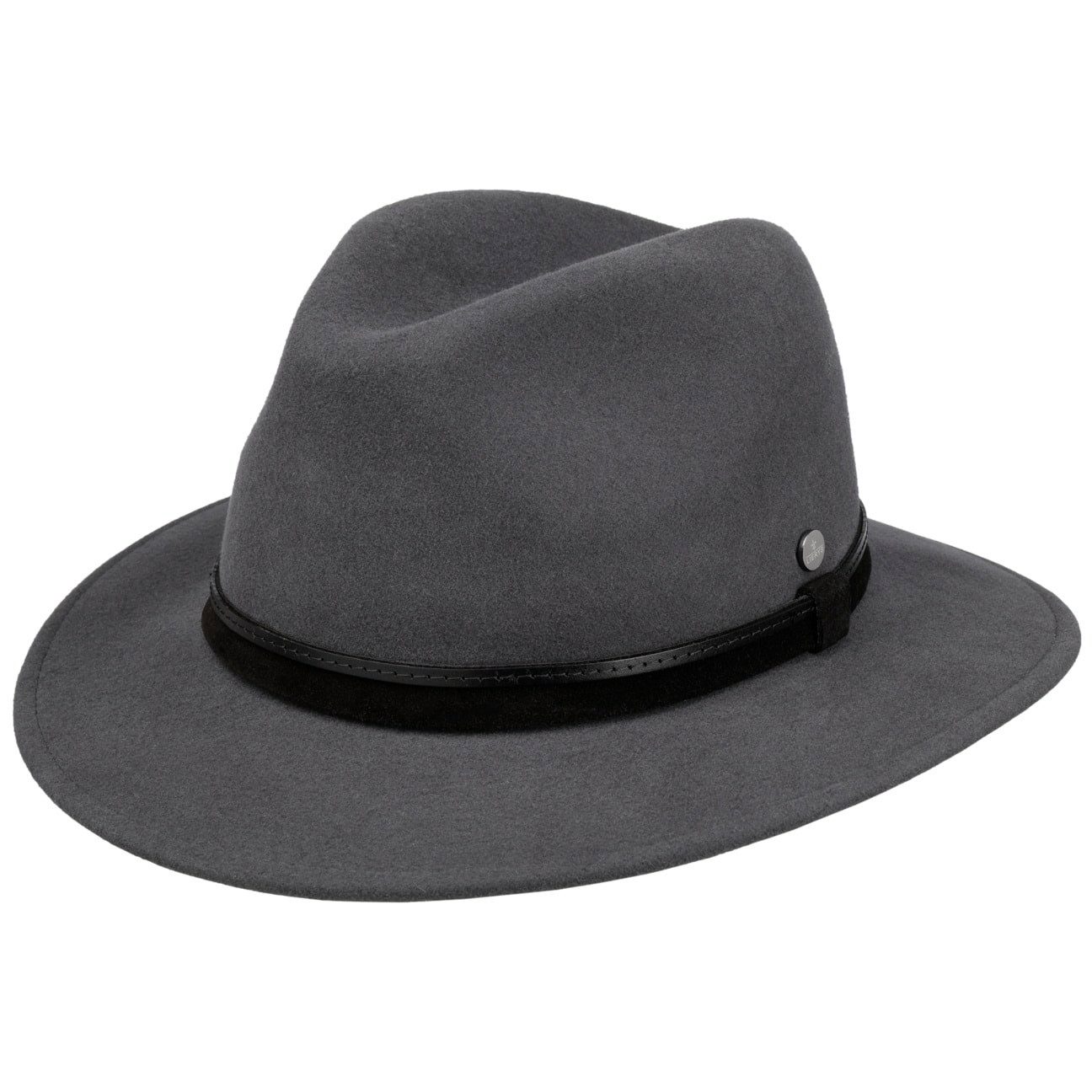 Lierys Filzhut (1-St) Wollfilzhut mit Lederband, Made in Italy