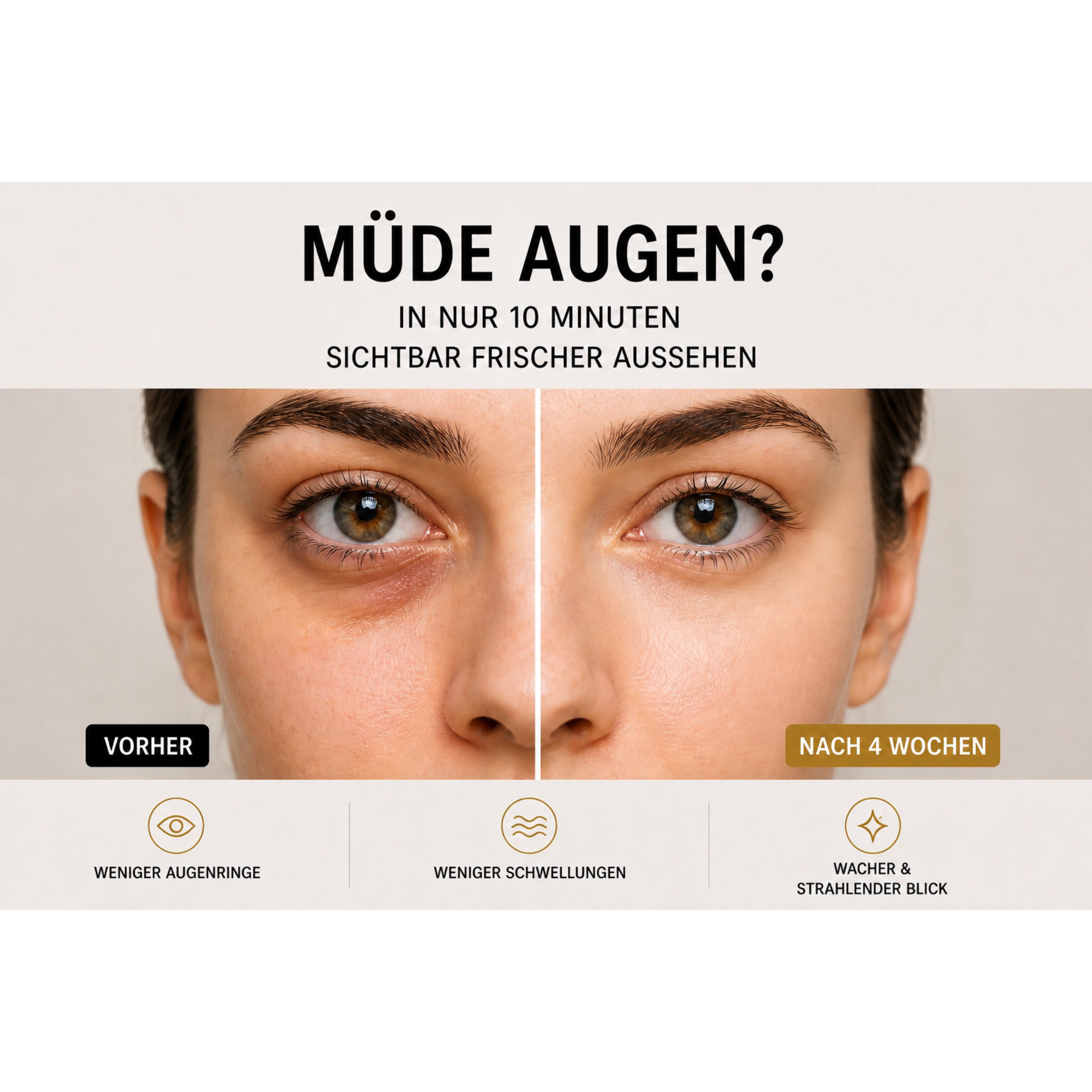 Lalano`S Cosmetics Gesichtsmassagegerät LUMIÉRA EyeLift Pro Augenmassagegerät mit Rotlicht & Mikrostrom, Anti-Aging-Gerät, gegen Augenringe, Schwellungen & Falt – Bild 4 von 5