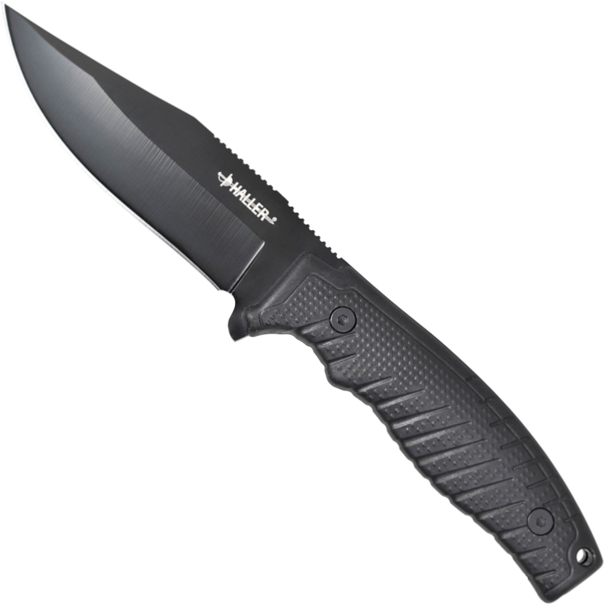 Haller Messer Taschenmesser Haller Outdoormesser Schwarz