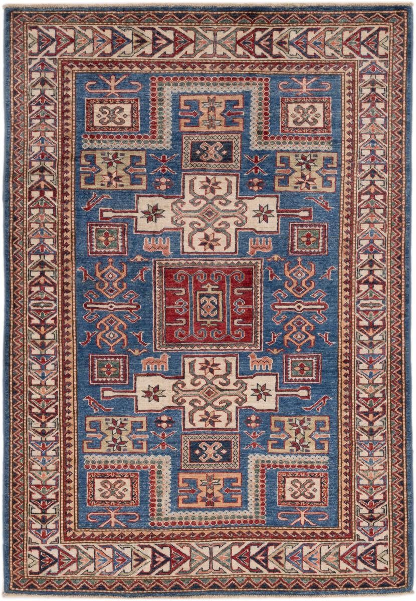 Orientteppich Super Kazak 117x173 Handgeknüpfter Orientteppich, Nain Trading, rechteckig, Höhe: 5 mm