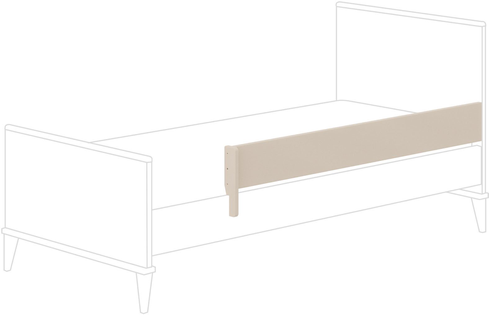 PAIDI Umbauseiten MILA & BEN Steiff by PAIDI, zusätzliche Absturzsicherung am Bett, Rausfallschutz in Beige, geprüfte Sicherheit