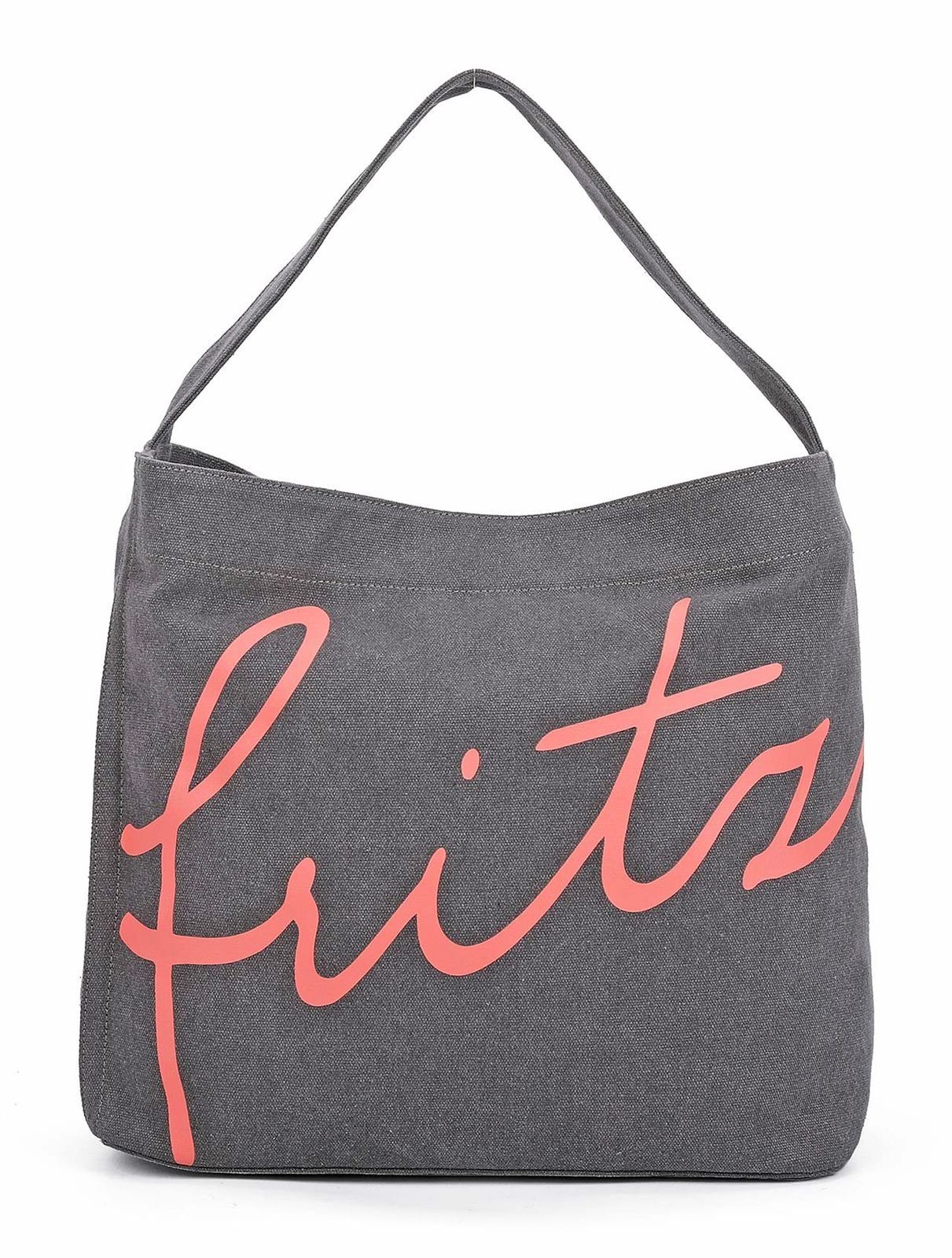 Schultertasche Canvas