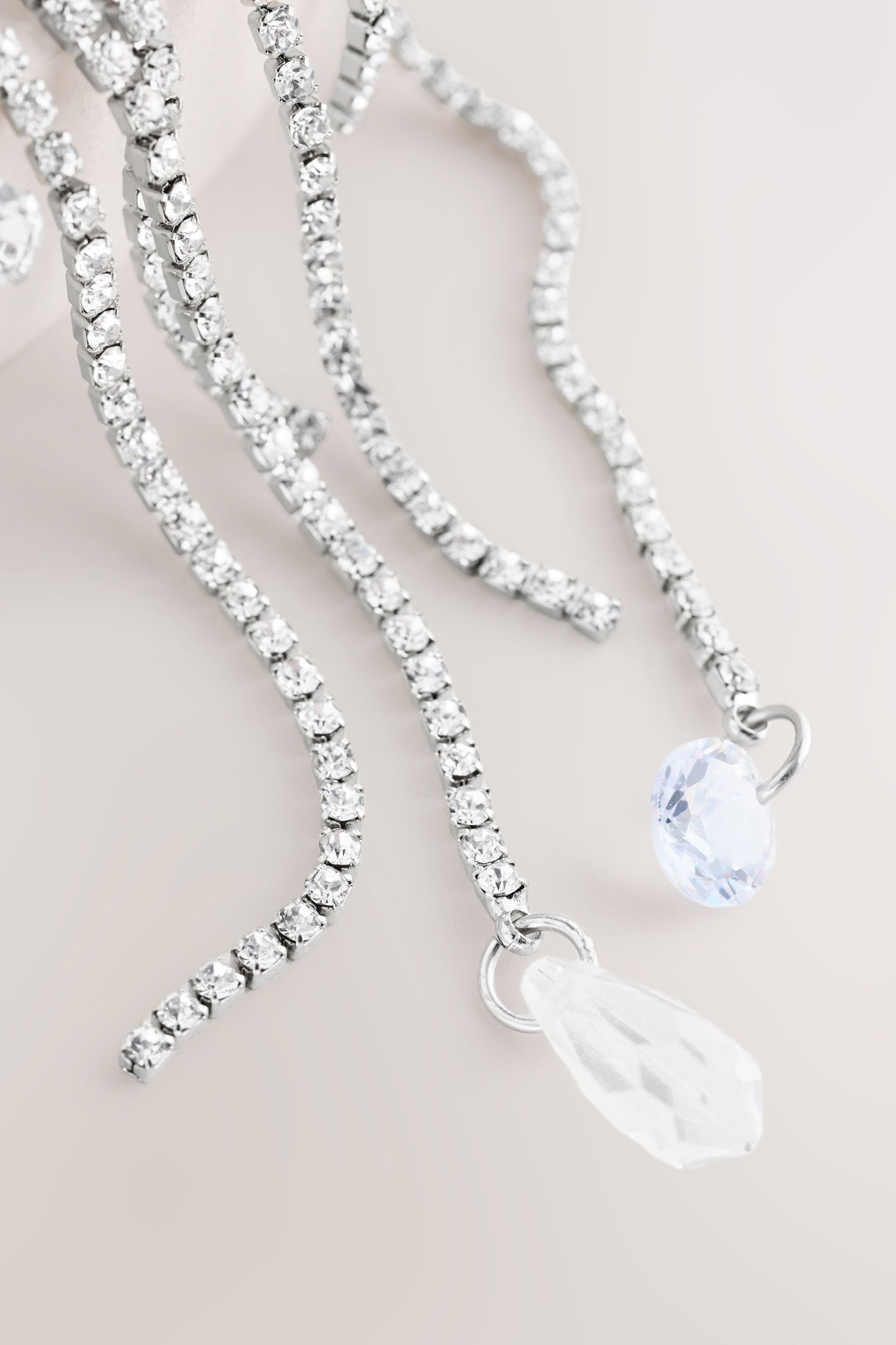 Next Paar Ohrhänger Große Ohrhänger mit Glitzer (1-tlg) günstig online kaufen