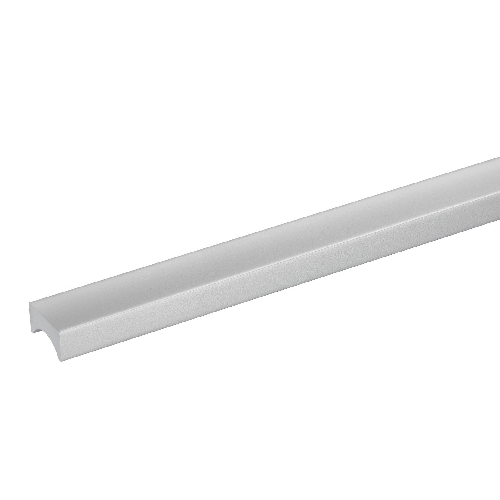 SO-TECH® Möbelgriff Griffleiste GÖTEBORG Aluminium Bohrlochabstände 32 - 320 mm, BA 288 mm Aluminium EV1 eloxiert inkl. Schrauben