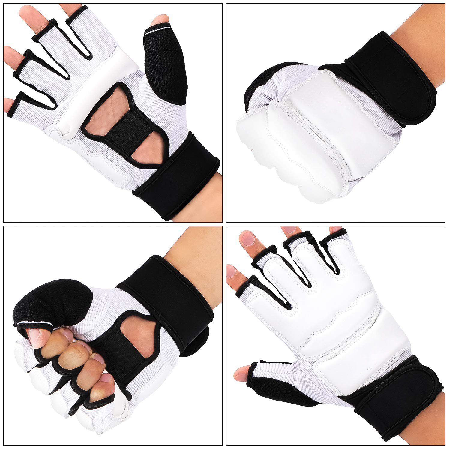 Sport Kampfsportausrüstung Leway MMA-Handschuhe Boxhandschuhe Herren Kinder Damen MMA Handschuhe Herren Boxhandschuhe mit Bandag