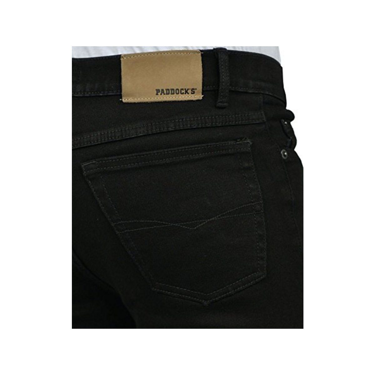 (1-tlg) regular fit Ospig Straight-Jeans schwarz