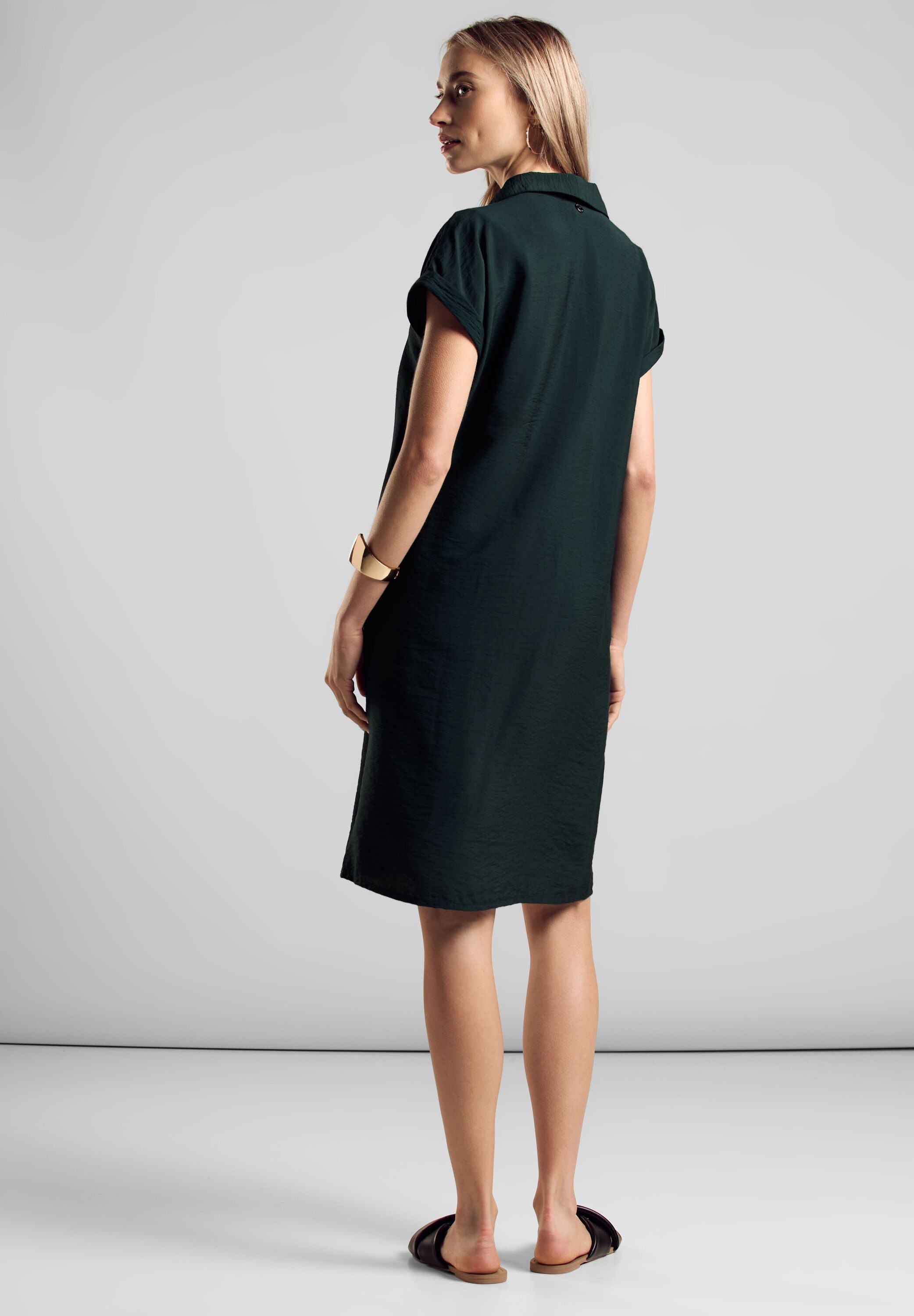 STREET ONE Blusenkleid mit Ausschnitt und günstig online kaufen