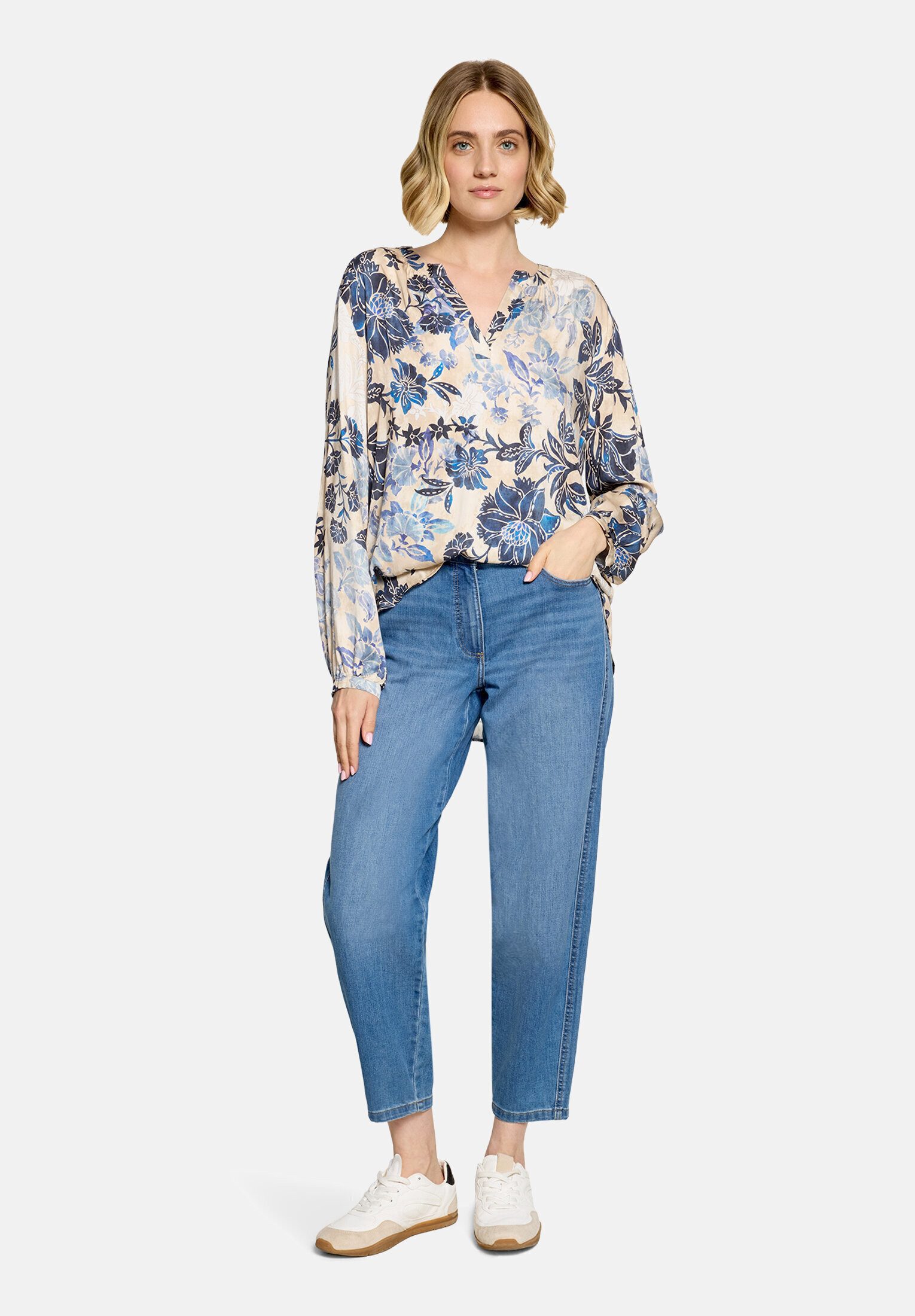 Betty Barclay Schlupfbluse Damen mit Blumenprint