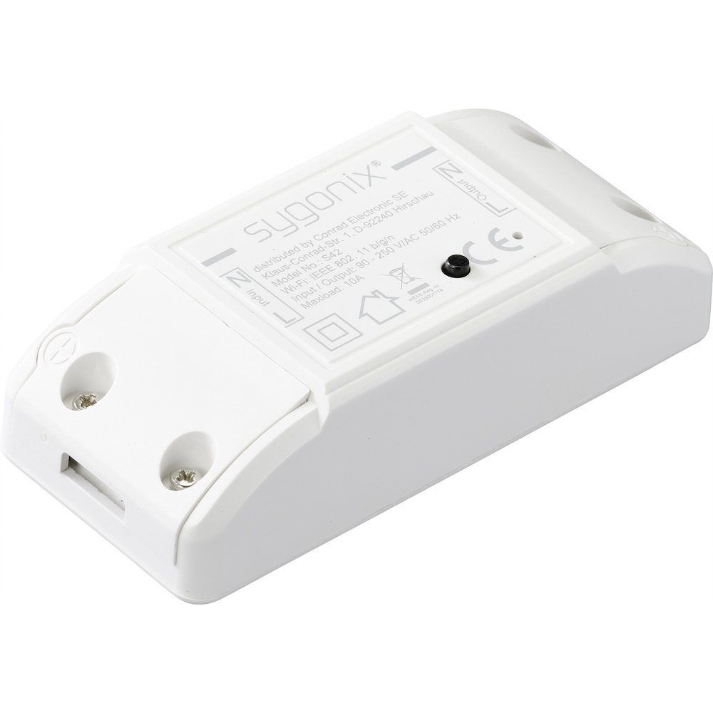 Funksteckdose Sygonix SY-3822412 Wi-Fi Schalter Innenbereich 2300 W