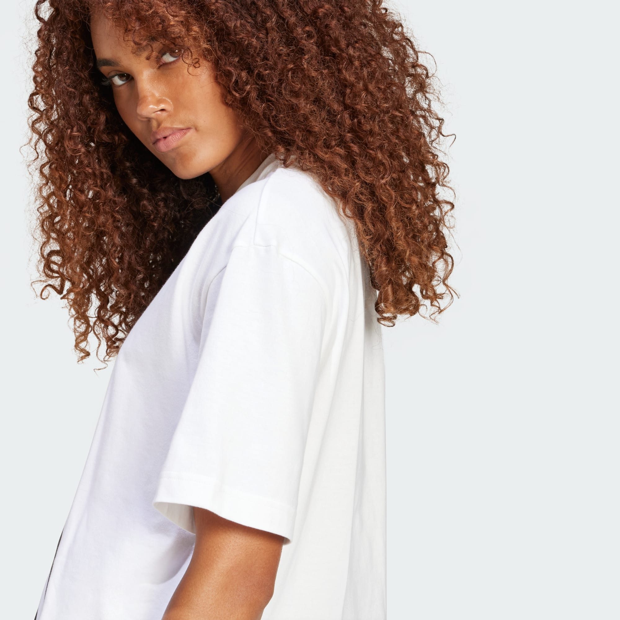 adidas Sportswear T-Shirt ESSENTIALS BIG LOGO BOYFRIEND T-SHIRT (1-tlg)