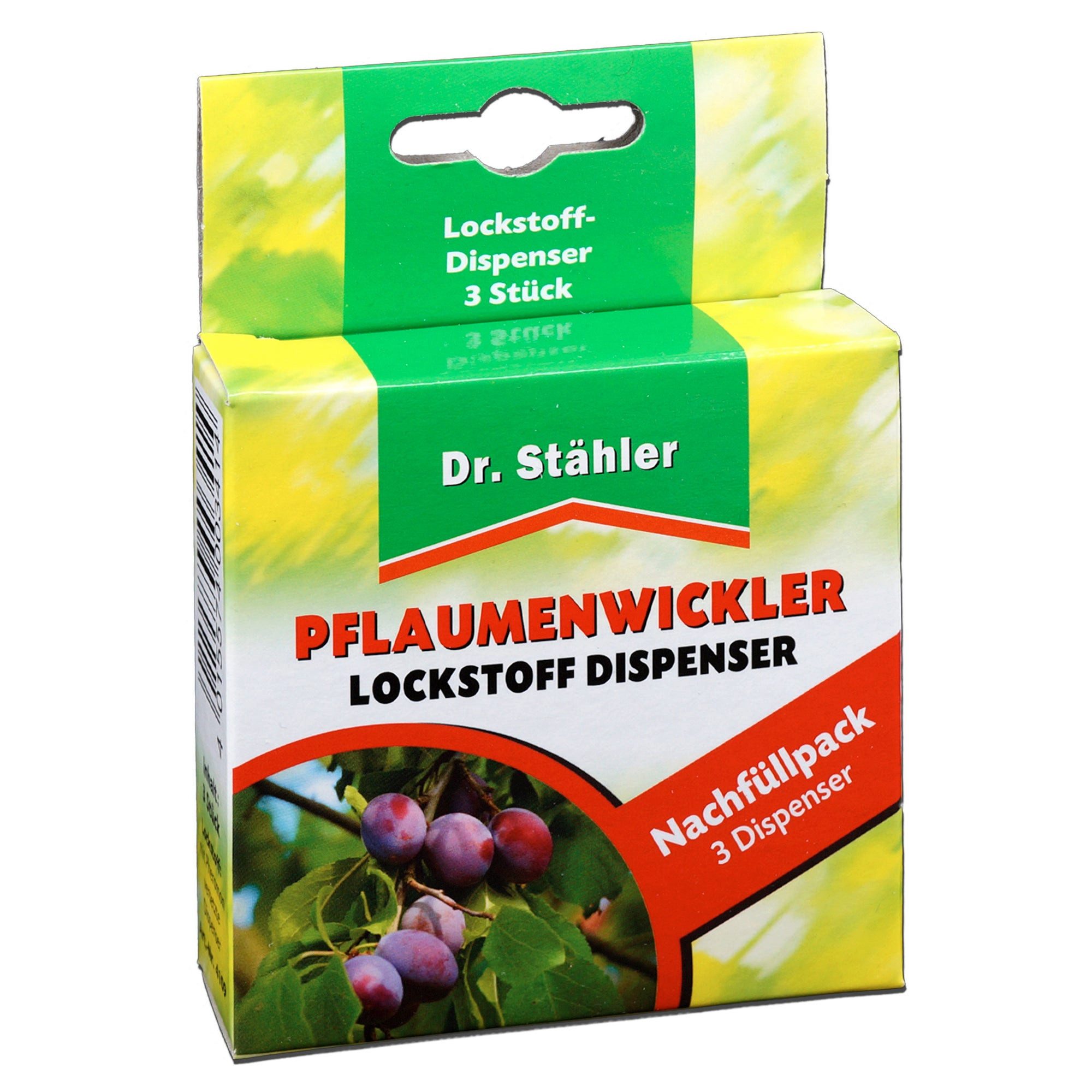 Dr. Stähler Klebefalle Pflaumenwickler Lockstoffdispenser - Nachfüllpack