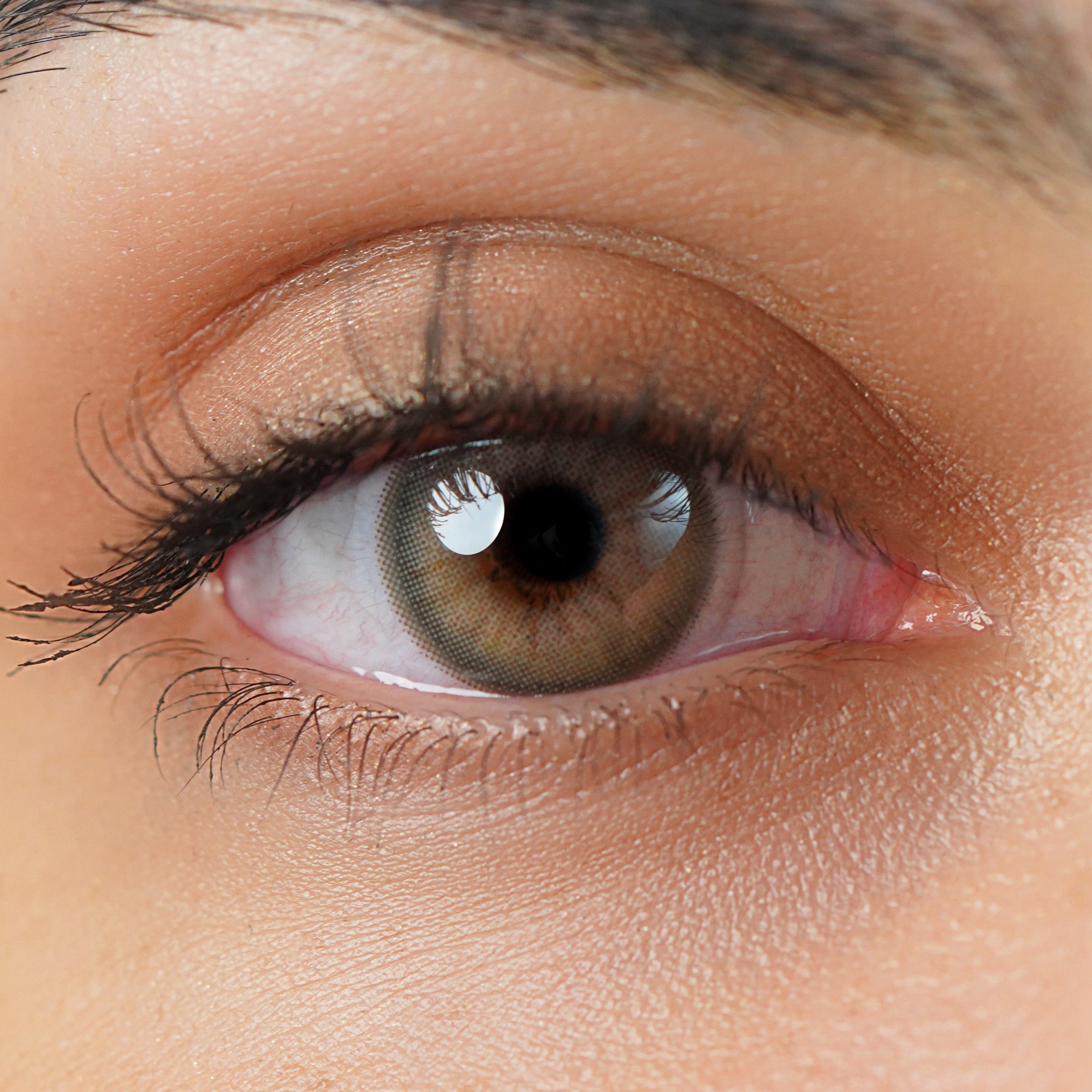 Charmiga Jahreslinsen Farbige Kontaktlinsen Grau, 6-Monatslinsen, Farblinsen Passion Gray, Farbige Kontaktlinsen