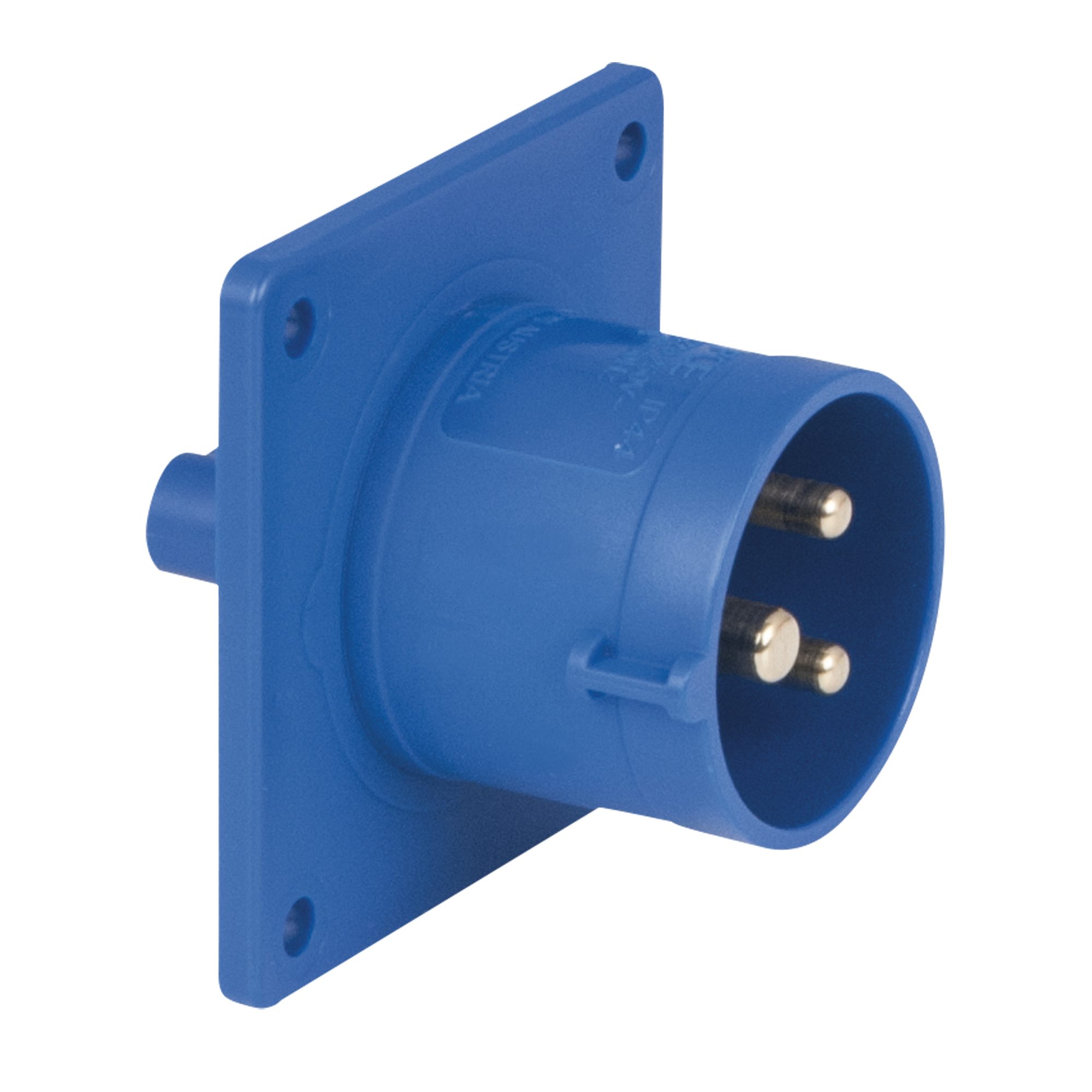 PCE Вилка cee PCE CEE 16 A/240 V - 3-pin Socket male Blau - IP44