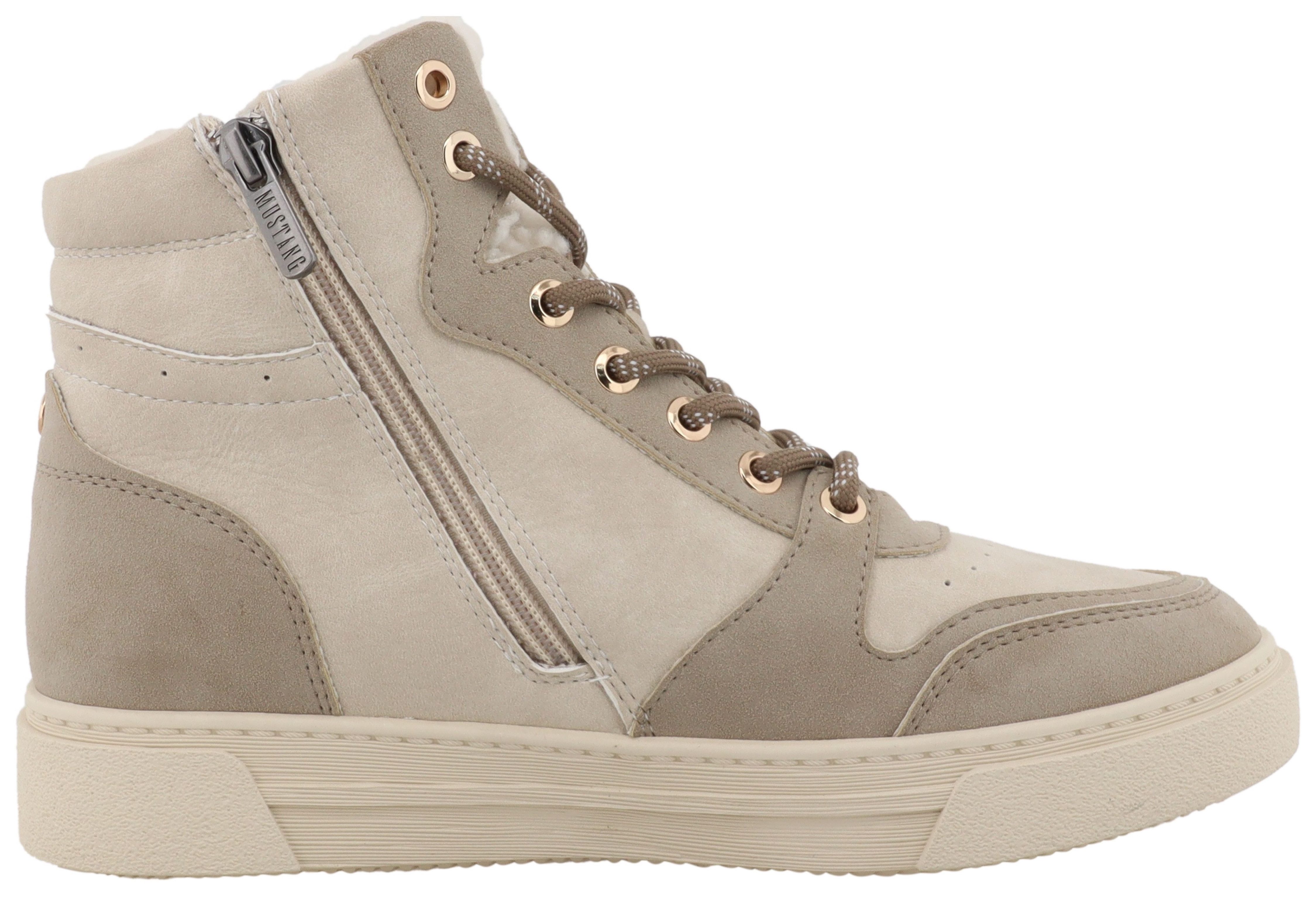Mustang Shoes Rhonda Winterboots High Top Sneaker, Winterboots mit Warmfutter – Bild 5 von 5