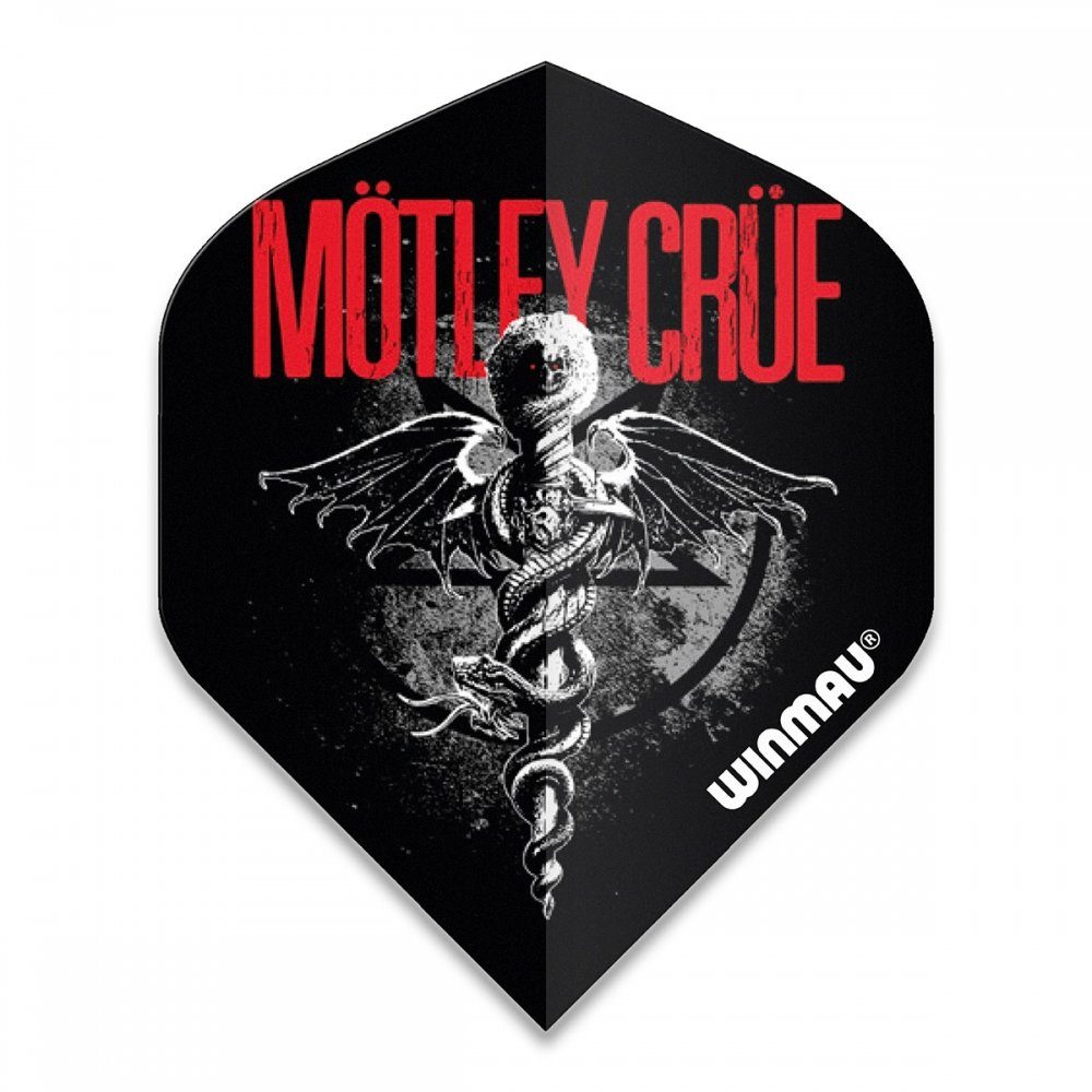 Mötley micron Crüe Feelgood, Flights Dartpfeil Legends Winmau Rock 100