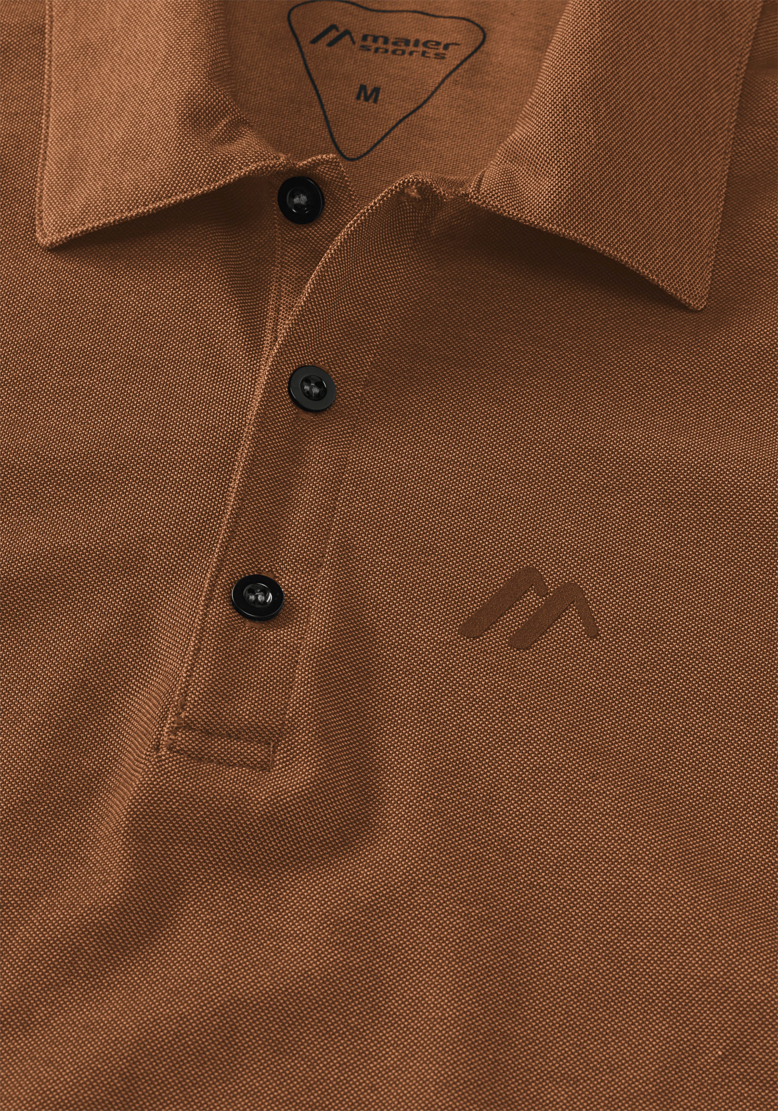Maier Sports Langarm-Poloshirt Long Pique Polo M günstig online kaufen